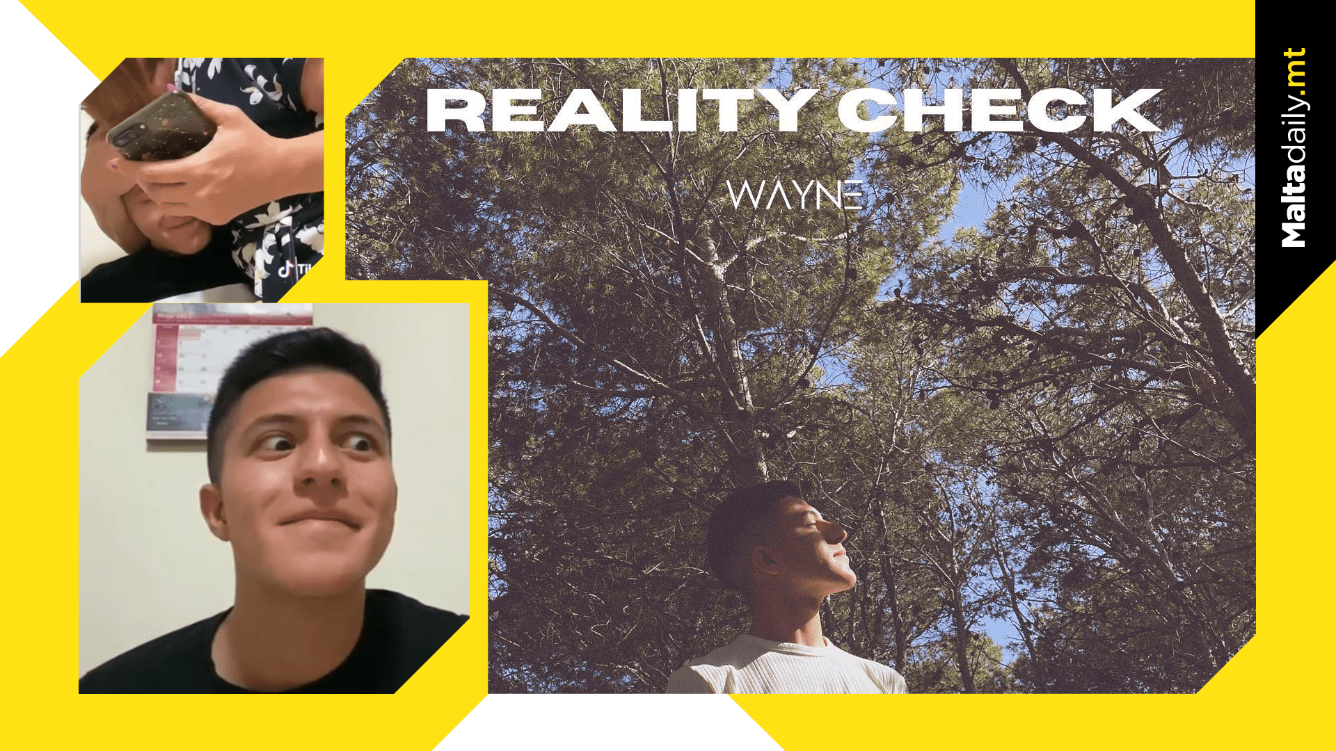 Upcoming artist hears his song on the radio for first time