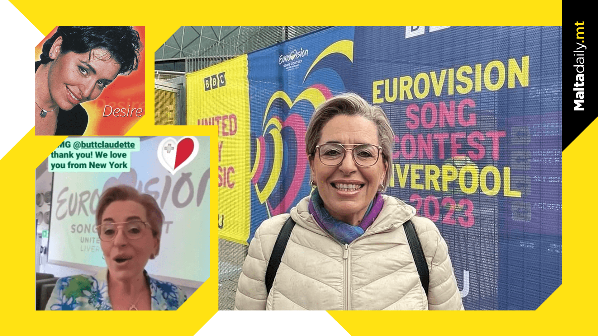 Claudette Buttigieg returns to Eurovision as guest speaker!