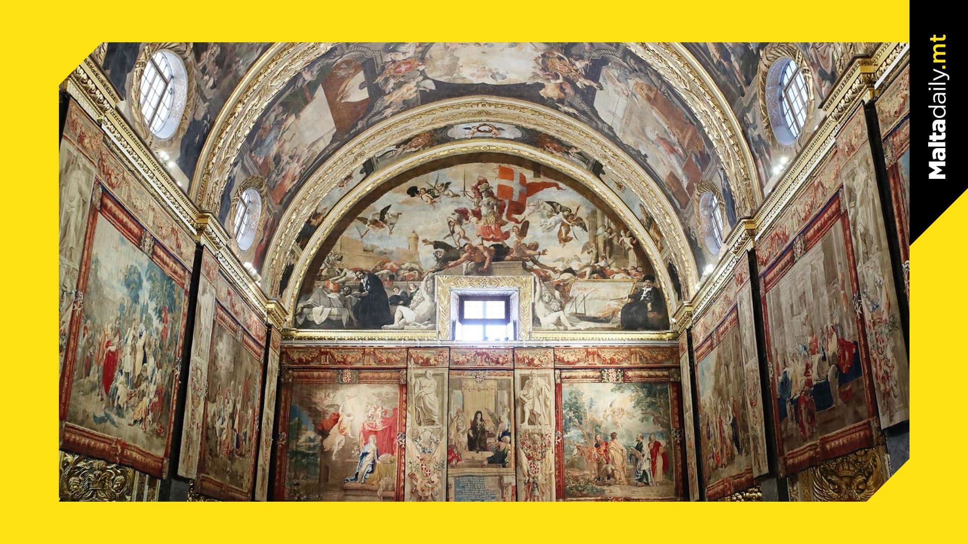 Historic Exhibition of St John’s Co-Cathedral Tapestries launched