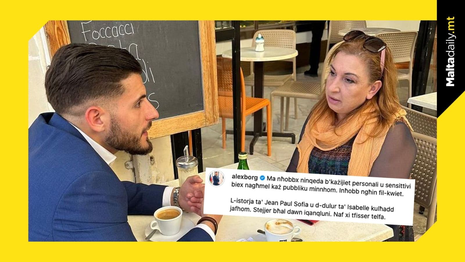“We promise we won’t leave you alone”; PN MP Alex Borg meets Jean Paul Sofia’s mother