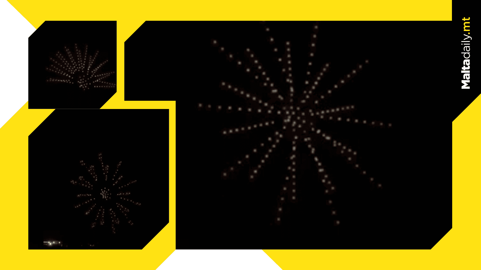 Drones & fireworks blend as Malta International Fireworks Festival kicks off