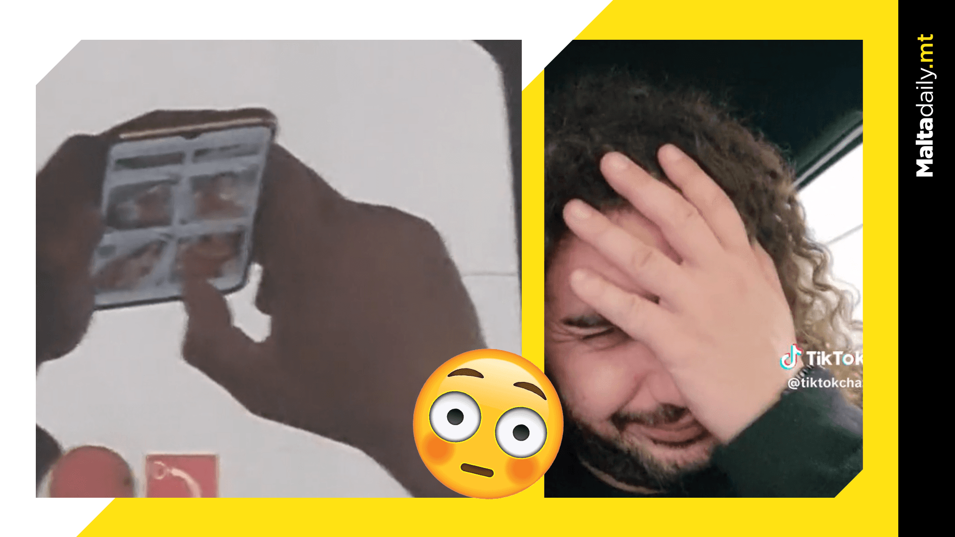 Person caught watching porn on Gozo Channel by Tiktoker