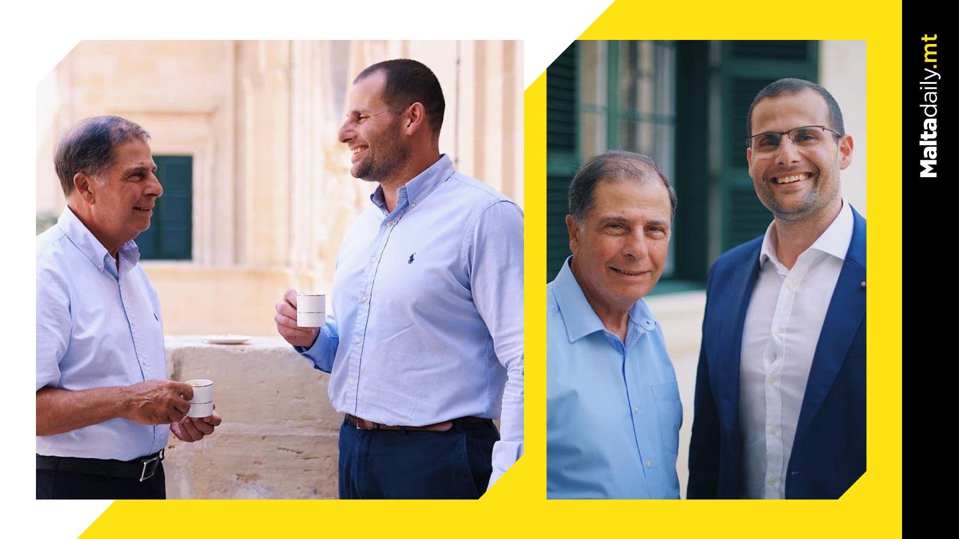 The Prime Minister wishes happy birthday to his dad who was the 8th President of Malta