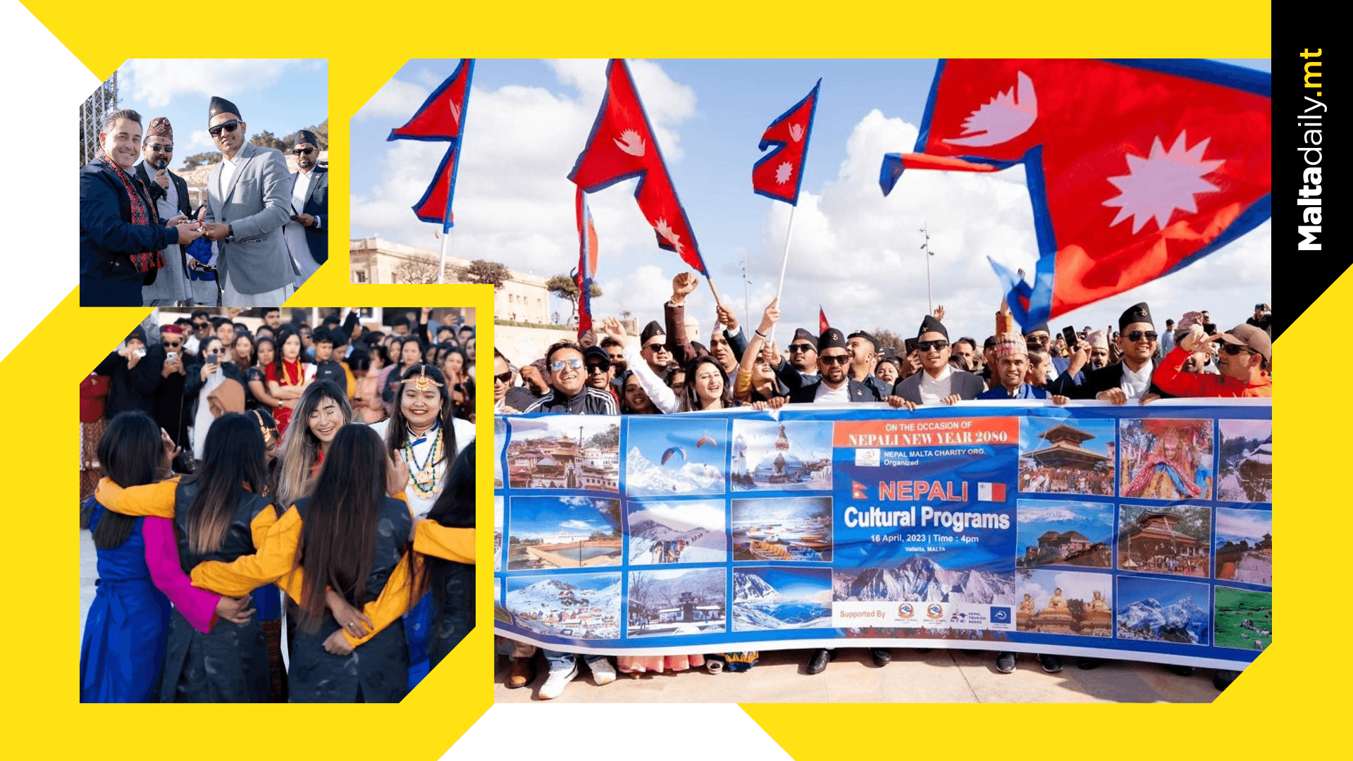 Nepalese community in Malta celebrate on occasion of Nepali New Year 2080