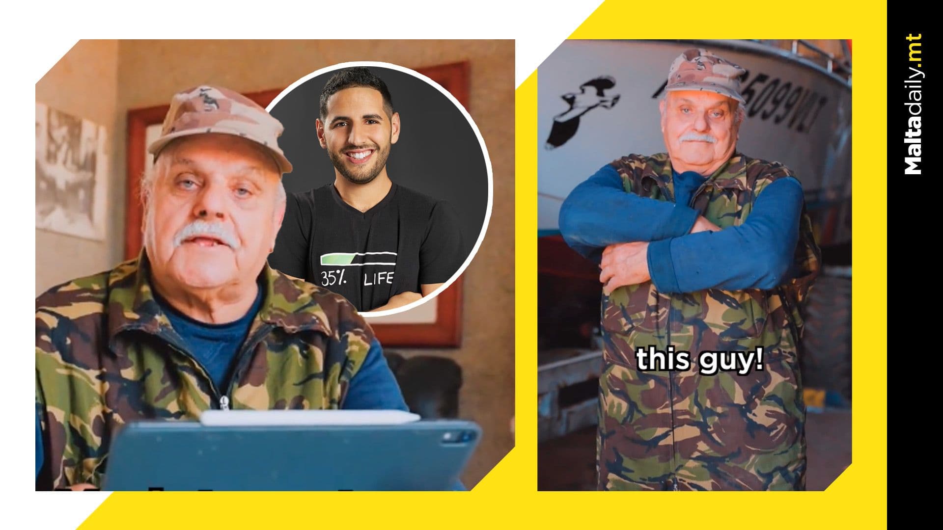 Nas Daily calls Comino’s Salvu “the coolest man you’ll ever meet”