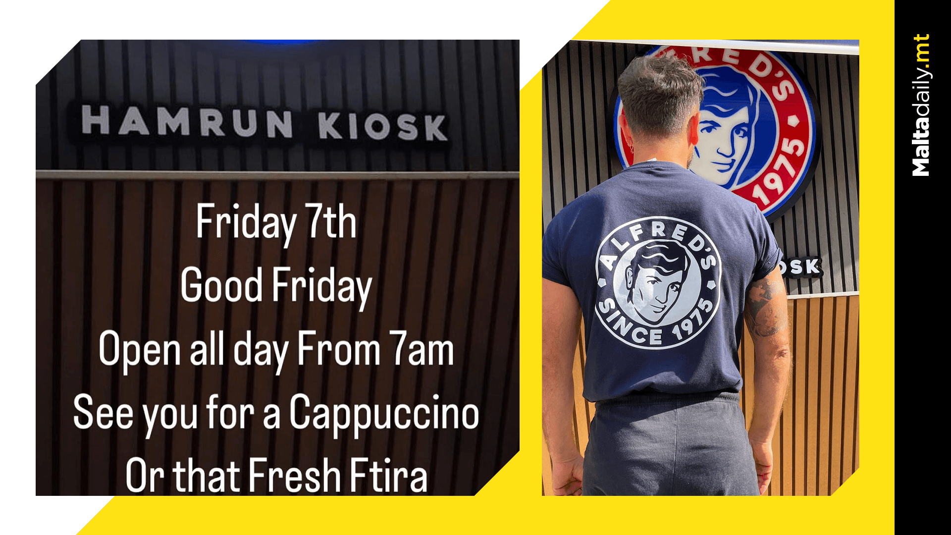 Beloved Ħamrun Alfred’s kiosk set to reopen this Good Friday 7th
