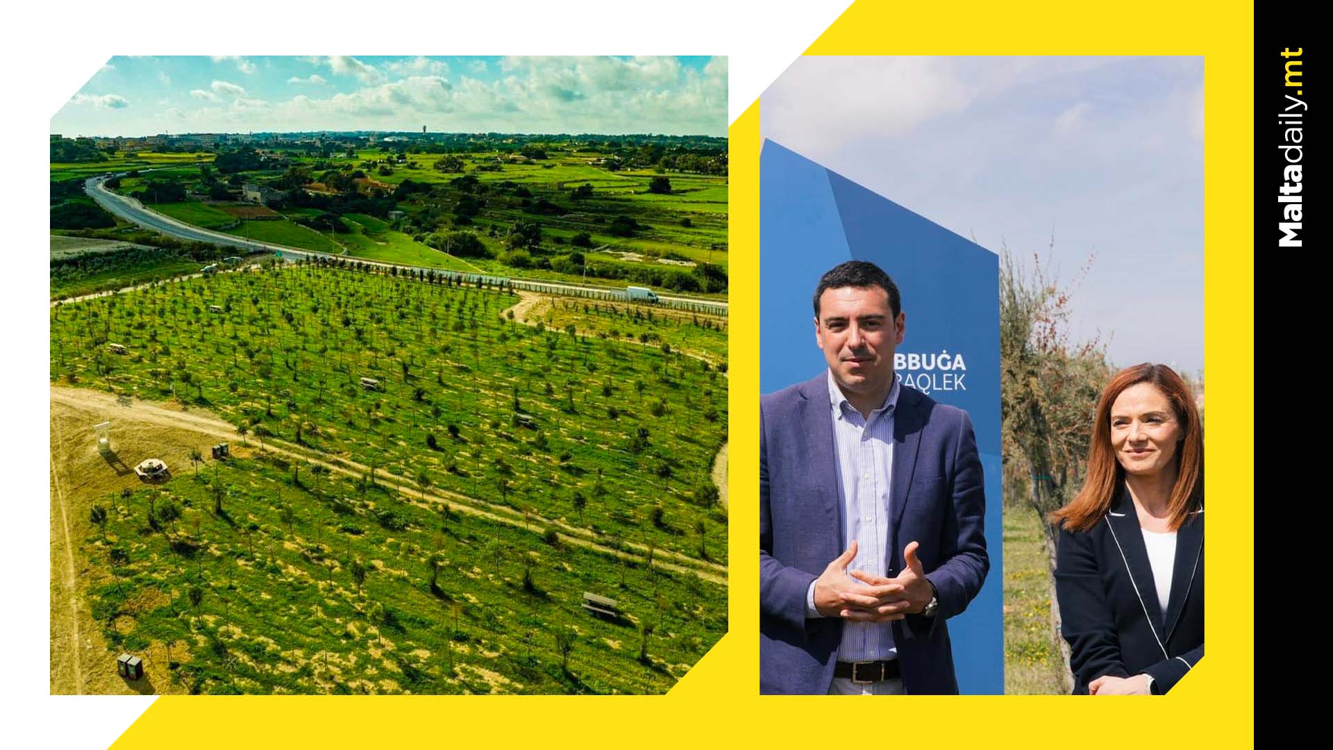 One of Malta’s biggest parks in Birżebbuġa just opened