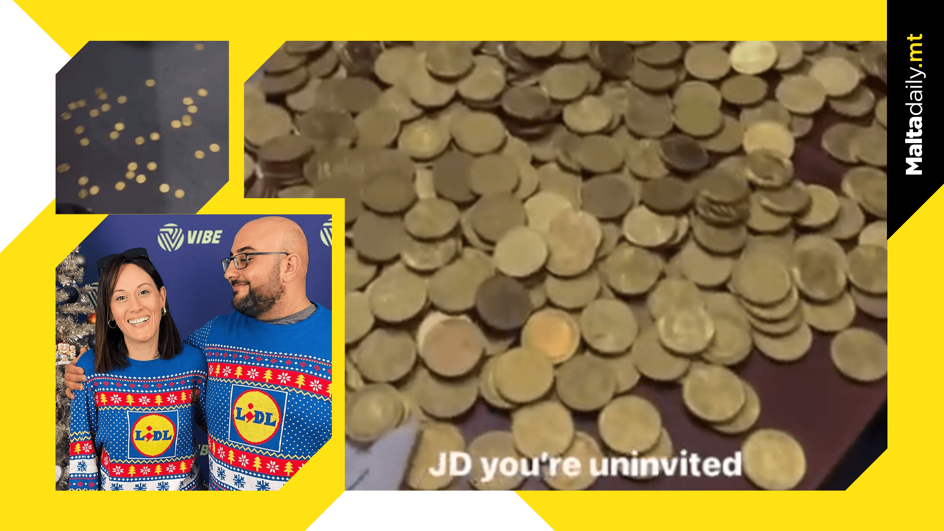 Vibe FM host Tina Zee receives wedding gift in 10c coins by JD