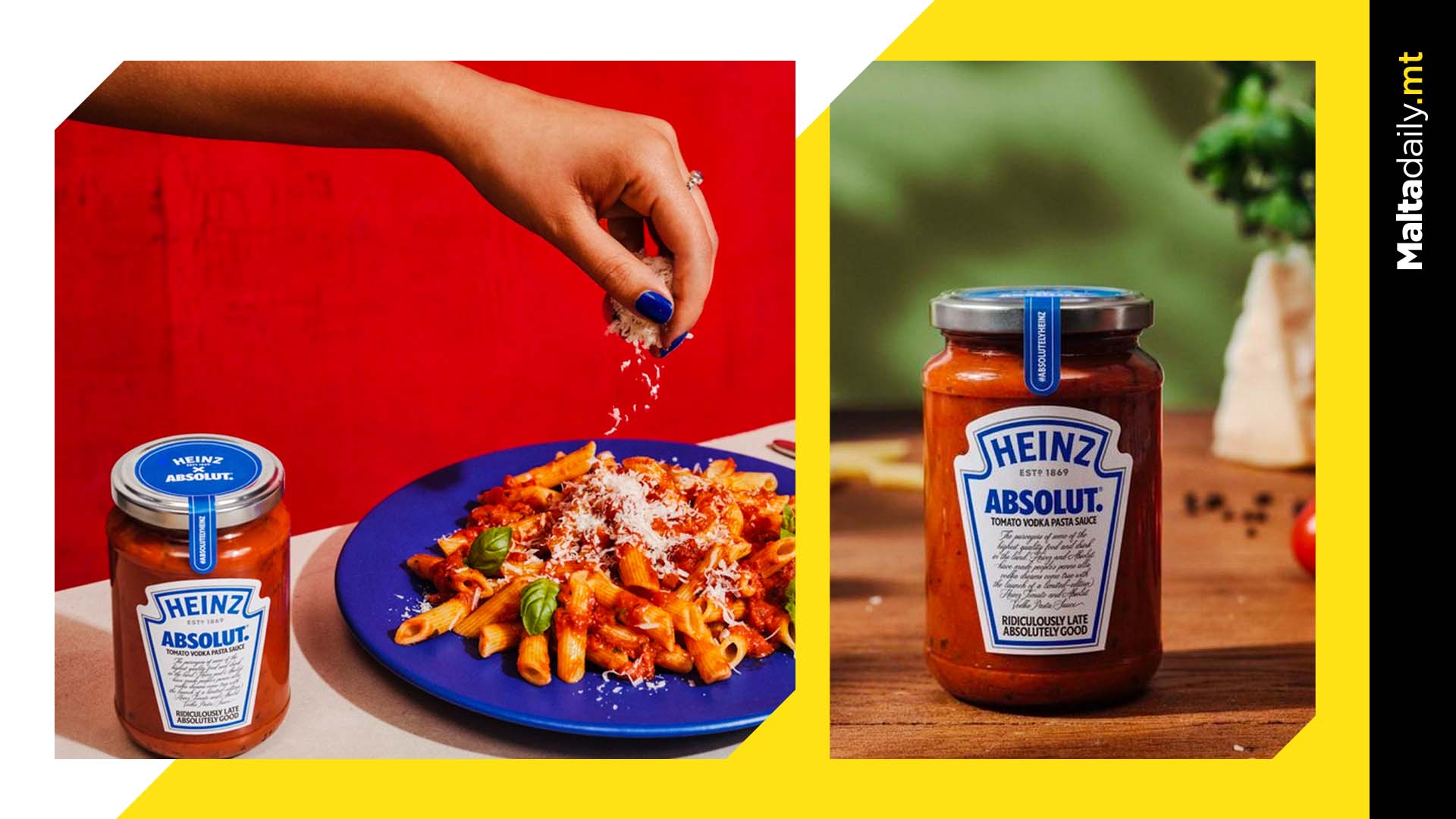Heinz and Absolut launch new vodka pasta sauce