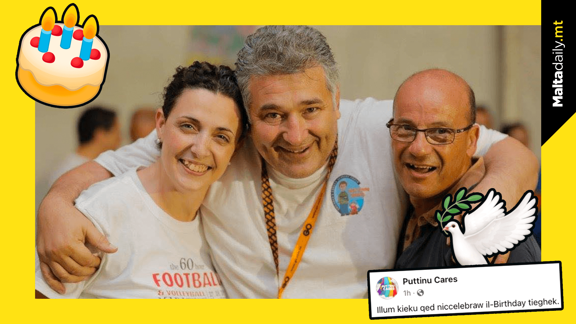 Puttinu Cares pay tribute to late Victor Calvagna on his birthday