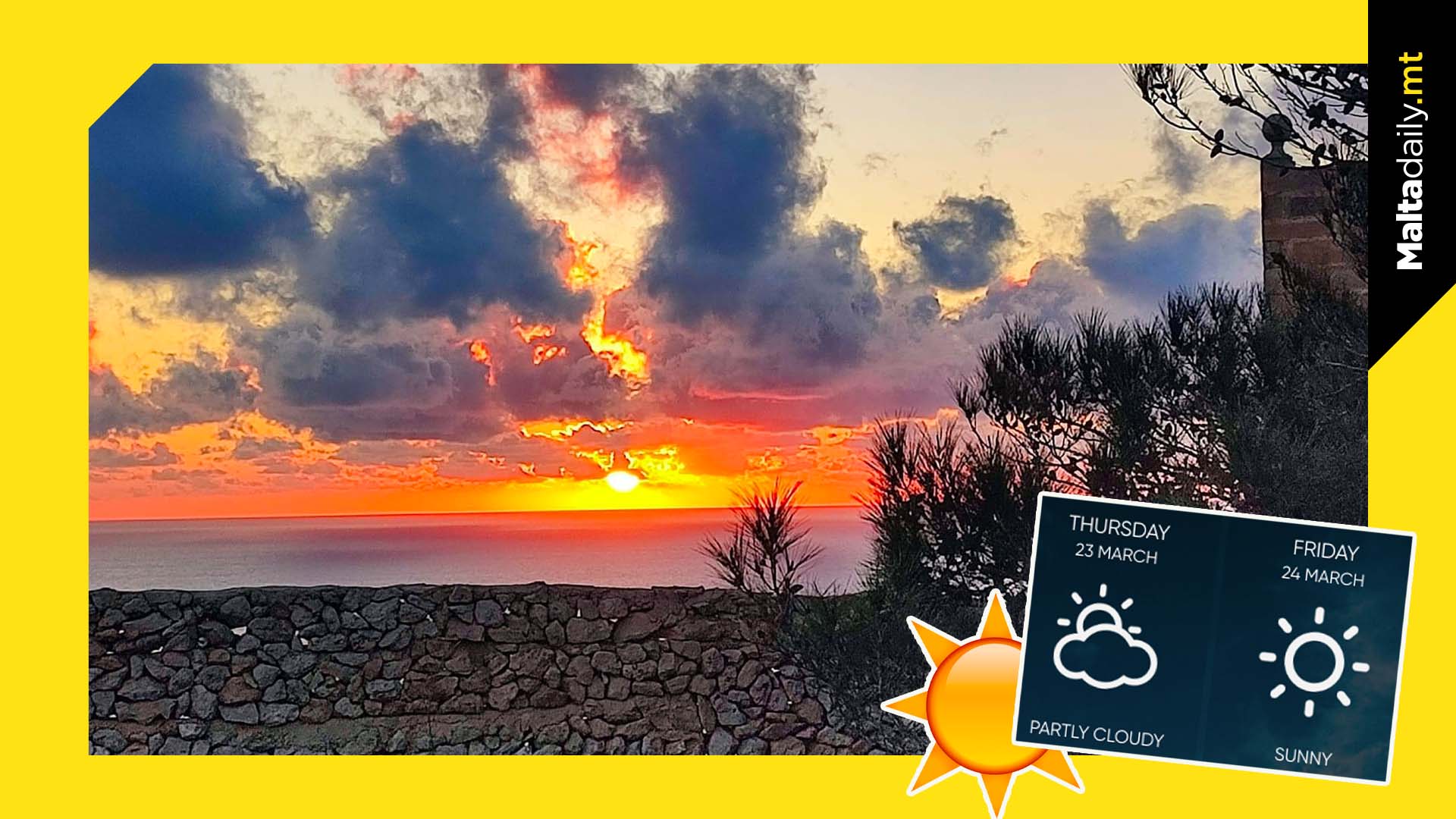 Don’t like the weather? It’ll be sunnier on the weekend!