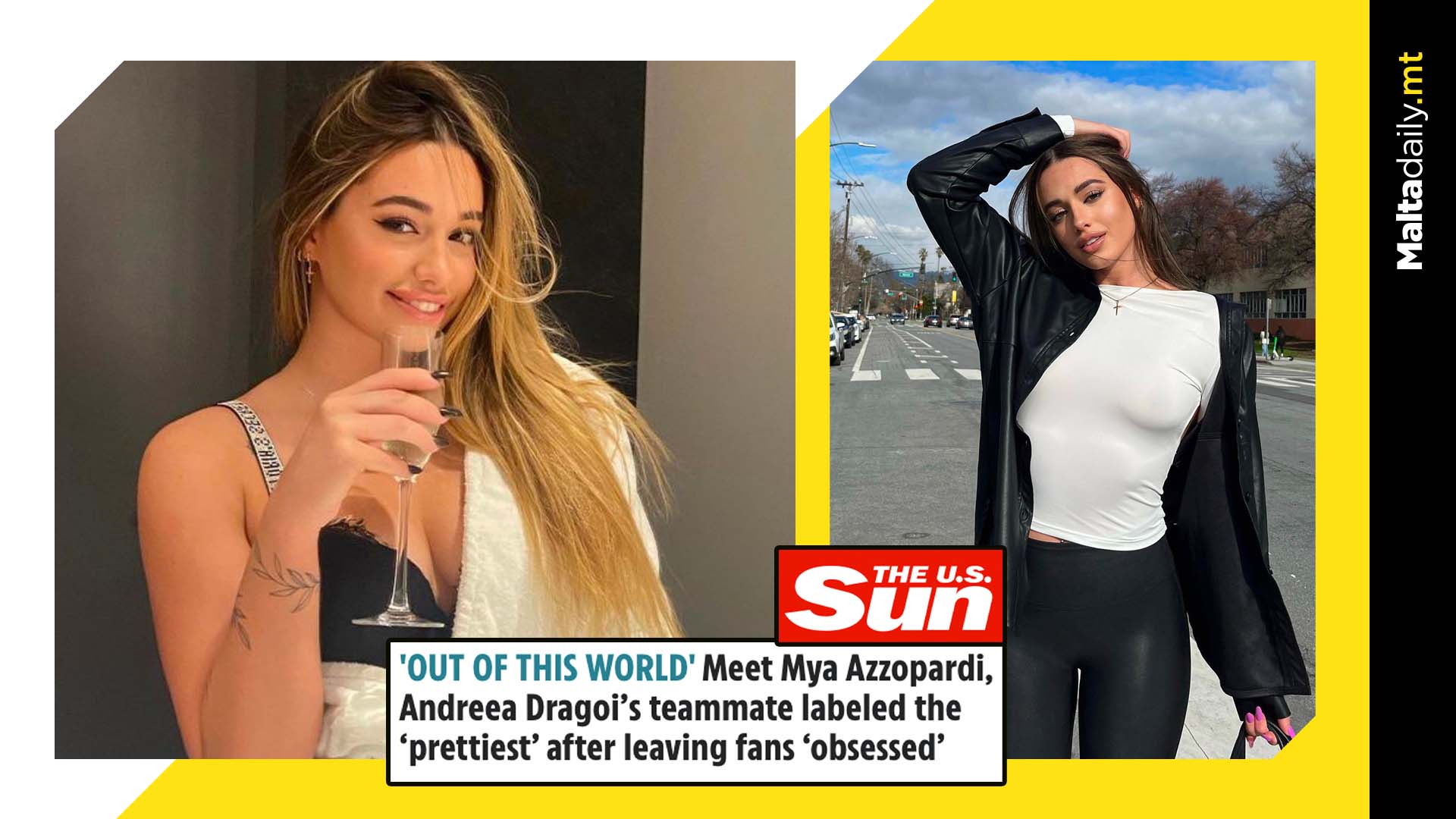 The Sun describe Maltese swimmer Mya Azzopardi as ‘Out of this World’