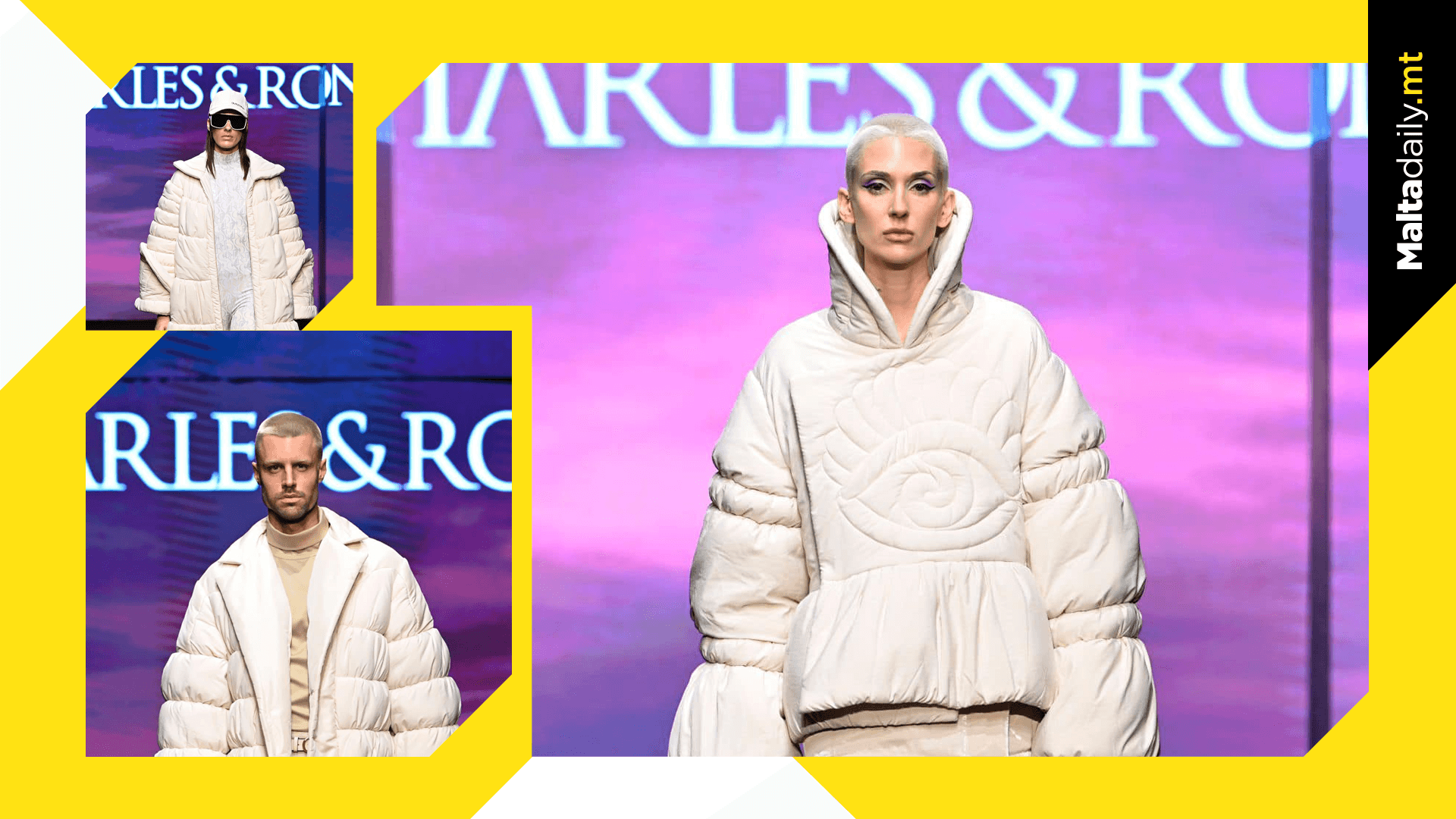 Charles & Ron showcase Maltese heritage during LA Fashion Week