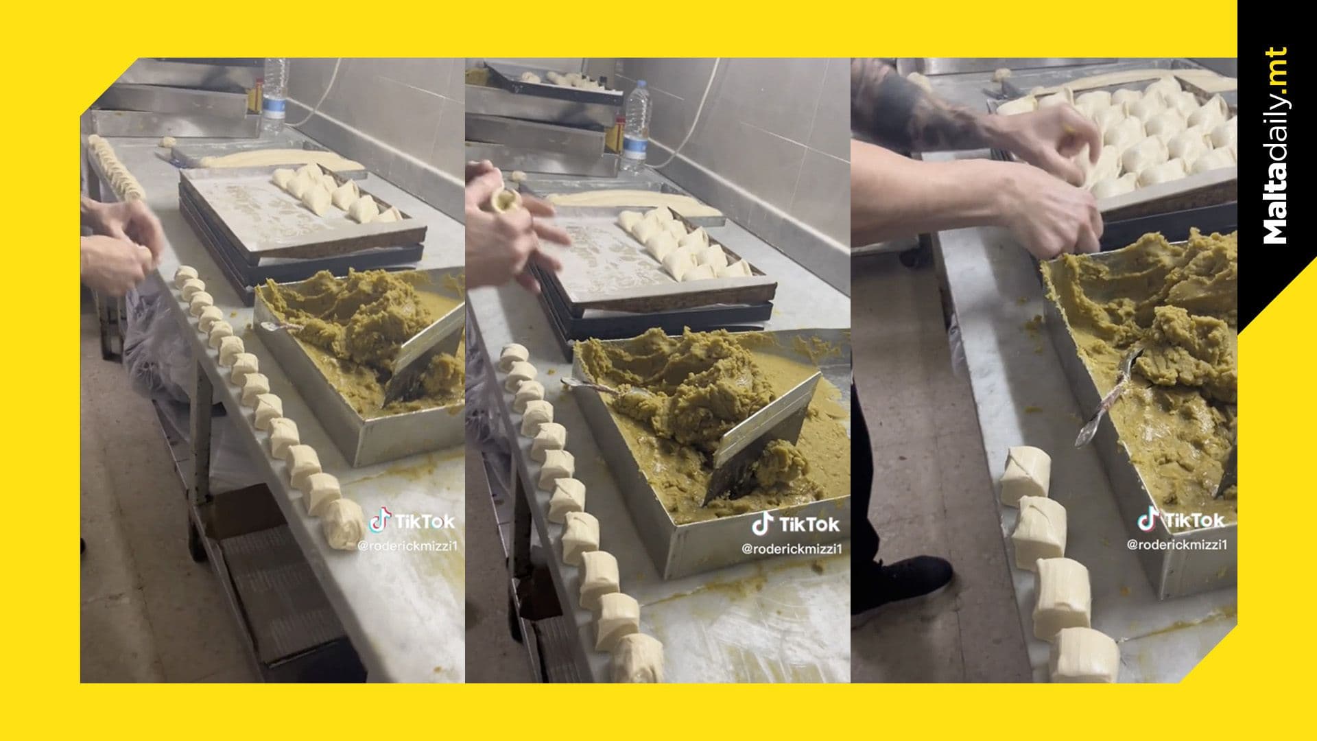 Pastizzar wows followers with quick pastizzi-making skills on TikTok video