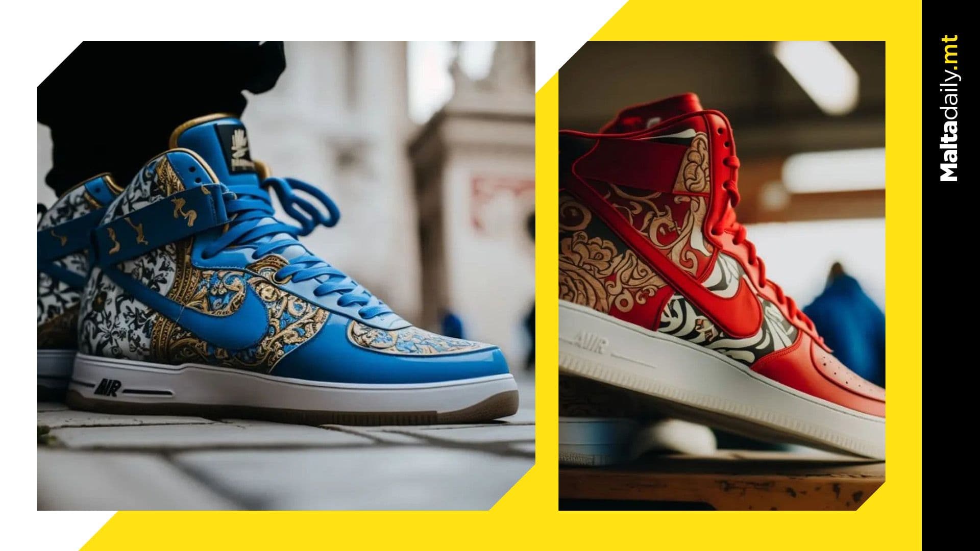 Festa Dunks? Local AI creator shows what a Nike & Maltese Festa collab would look like