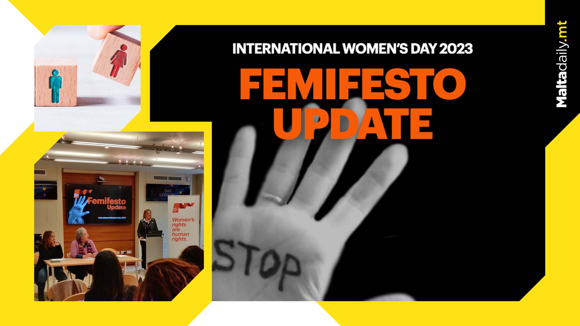 3 out of 30 proposals from Femifesto tackled by Maltese government