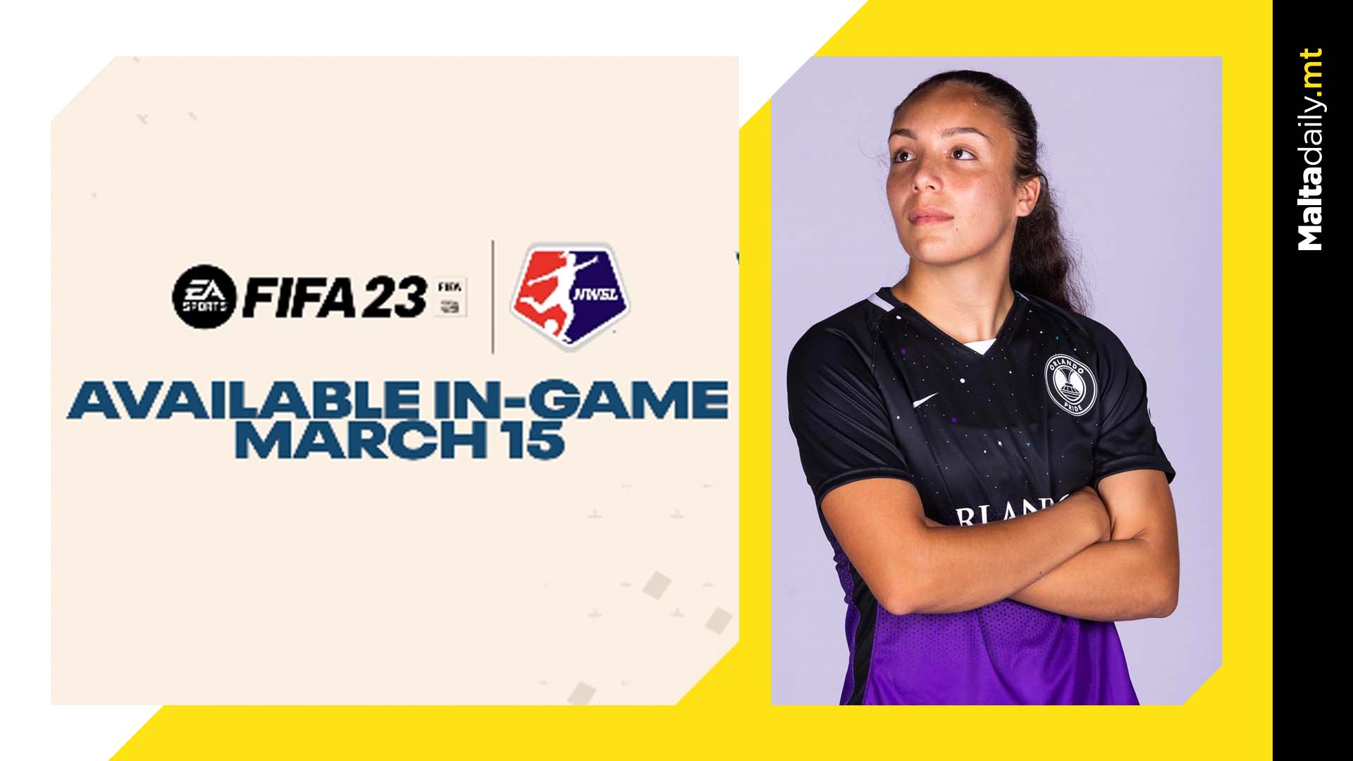 Maltese footballer Haley Buġeja makes it onto Fifa23