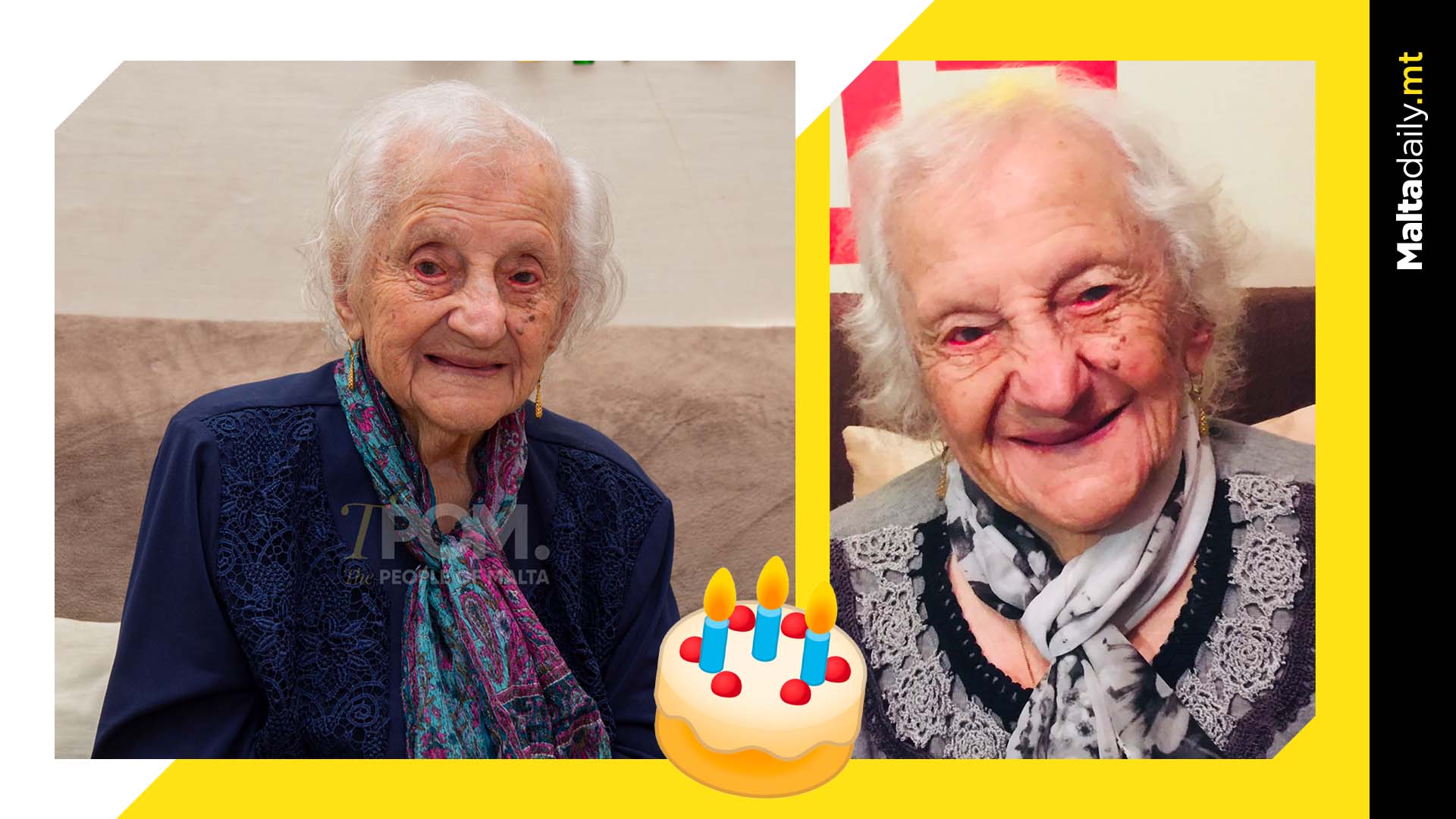Oldest woman in Malta turns 111 years old!