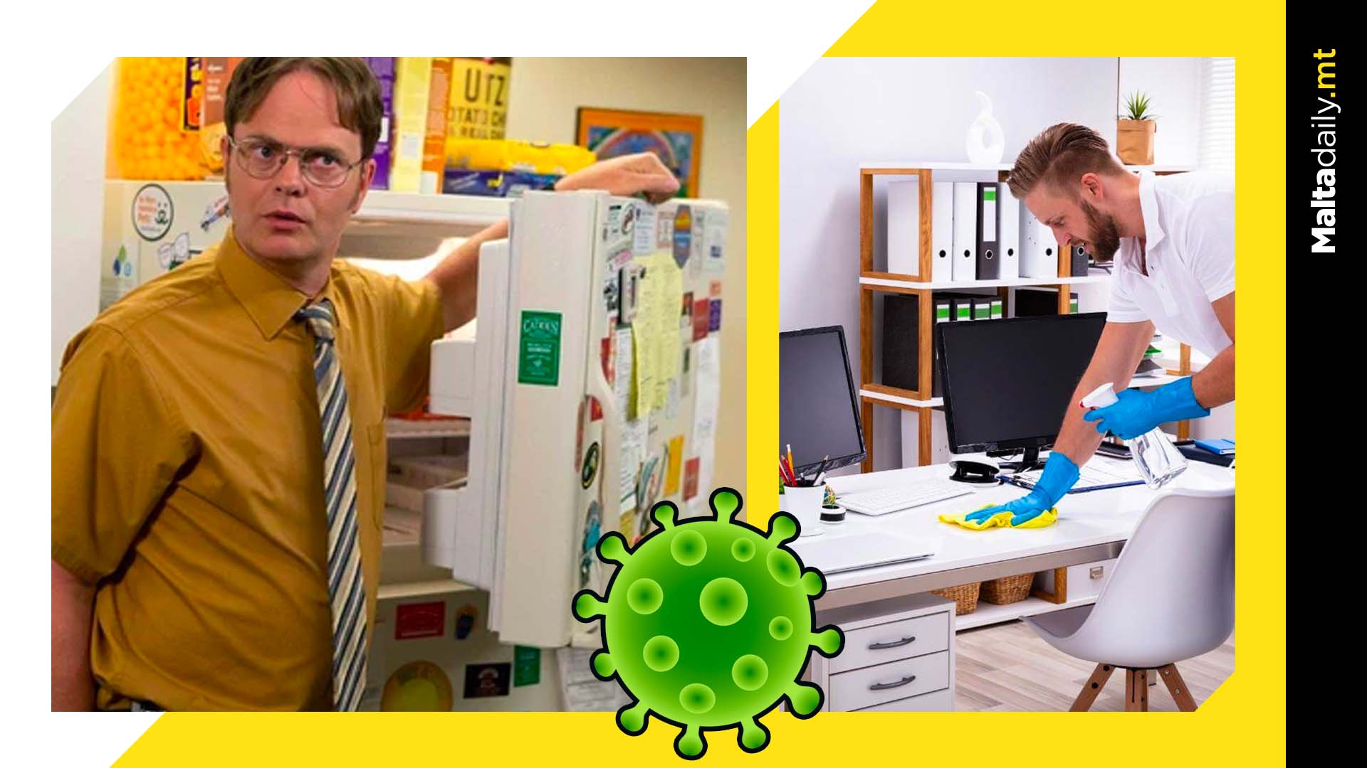 Office kettles and fridge door handles could carry dangerous bacteria