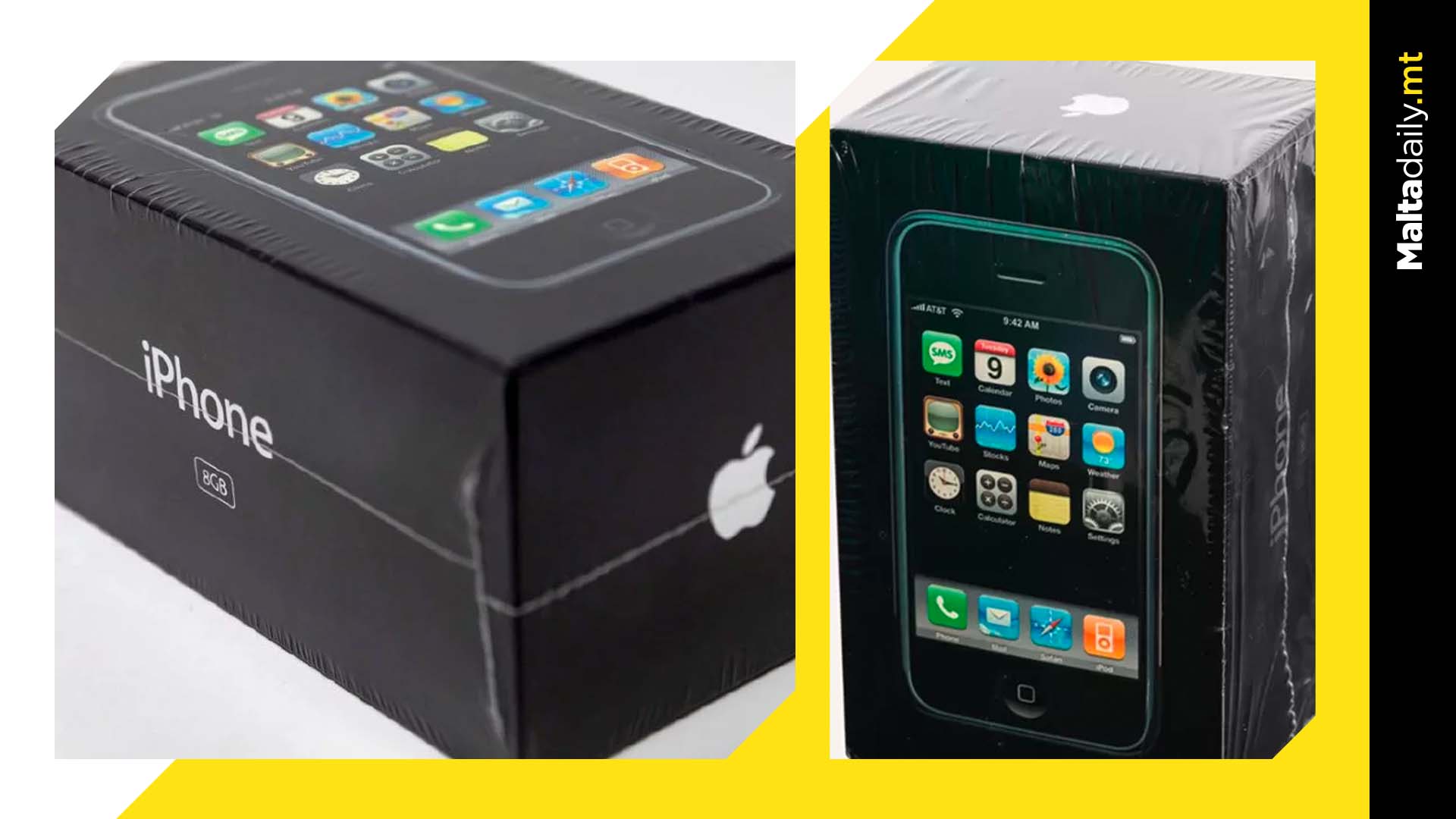 Original unopened 2007 iPhone sells for $63,000 at auction