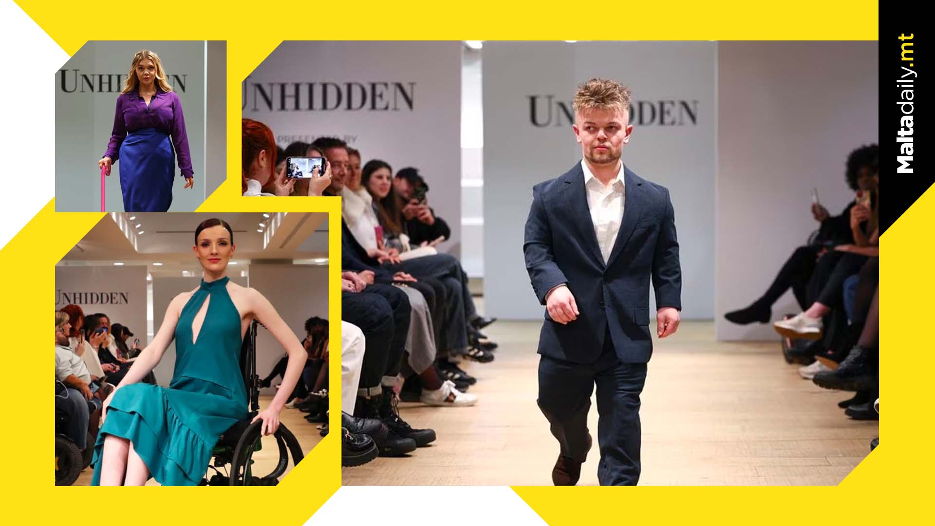 Fashion brand ‘Unhidden’ includes models with various disabilities