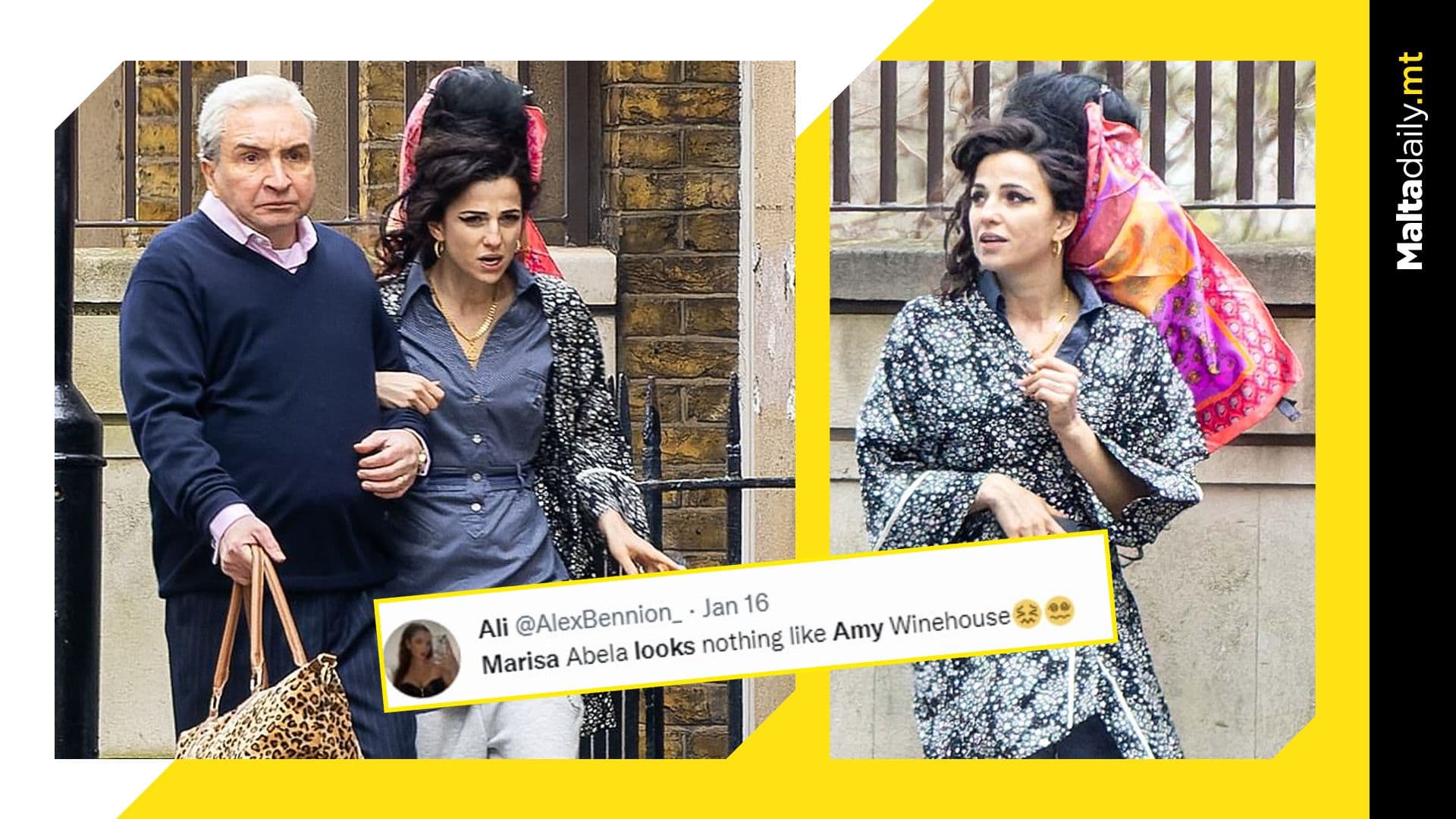 Mixed reactions on Marisa Abela playing the role of Amy Winehouse