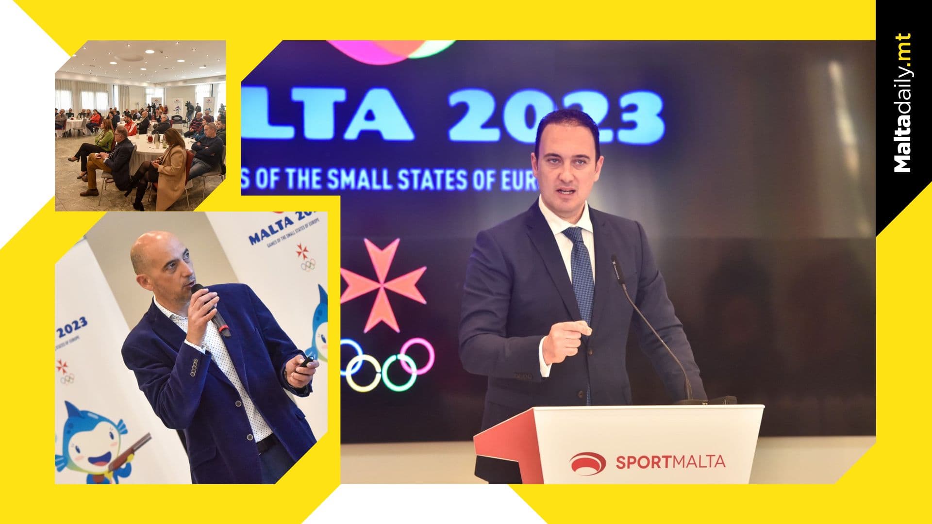 Games of the Small States of Europe being organised in Malta are only a few months away
