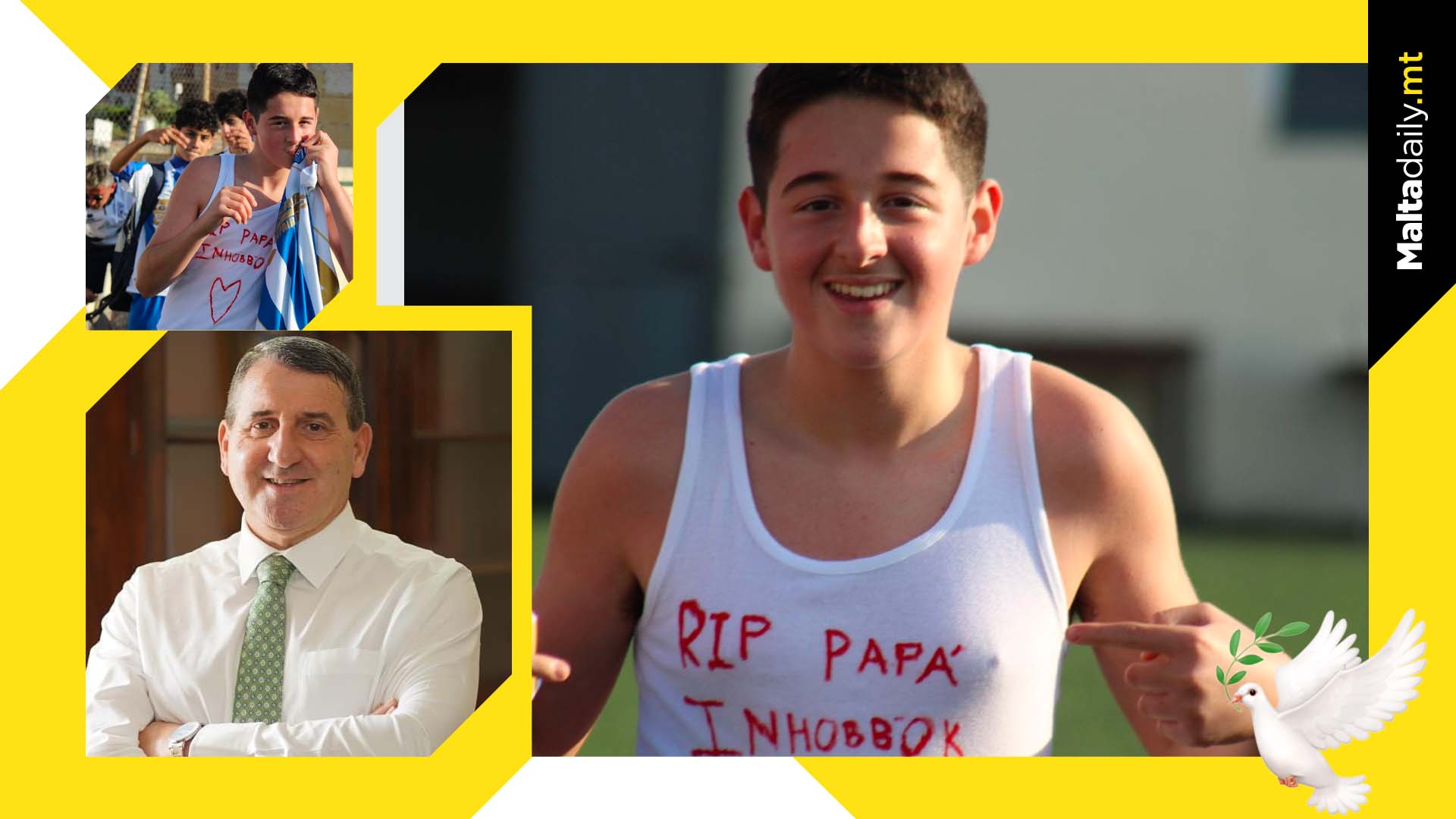 Silvio Parnis’ son dedicates football win to late father