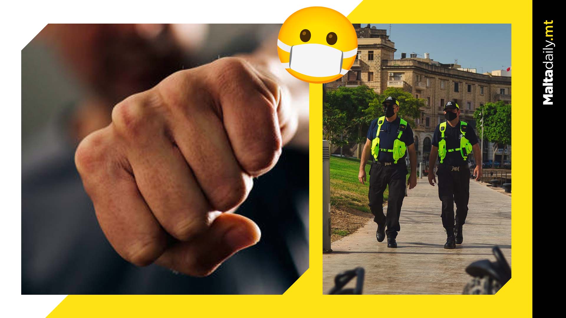 Man punches police officer for telling him to wear mask in hospital