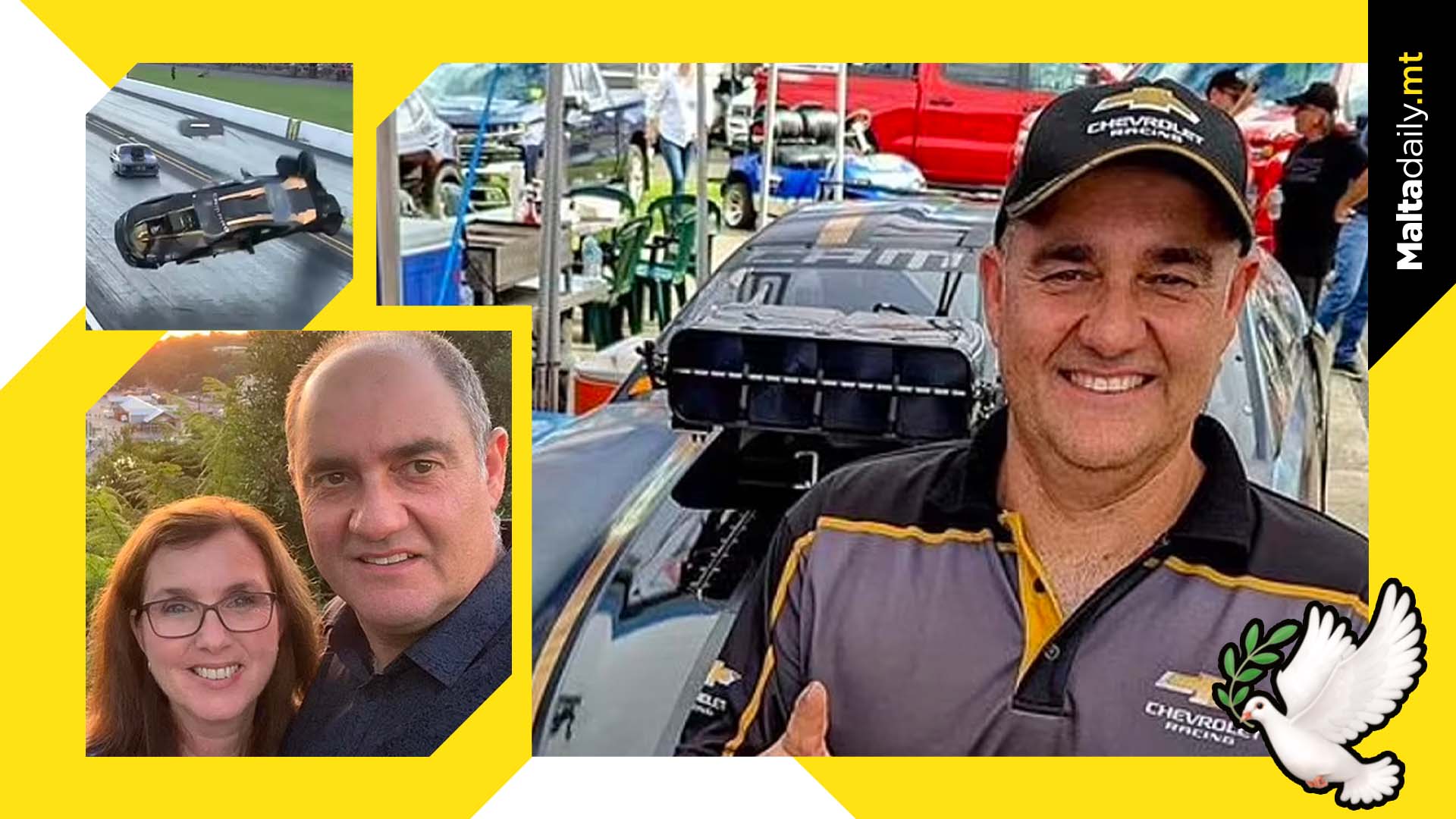 Maltese Australian drag race driver Sam Fenech dies in drag race accident