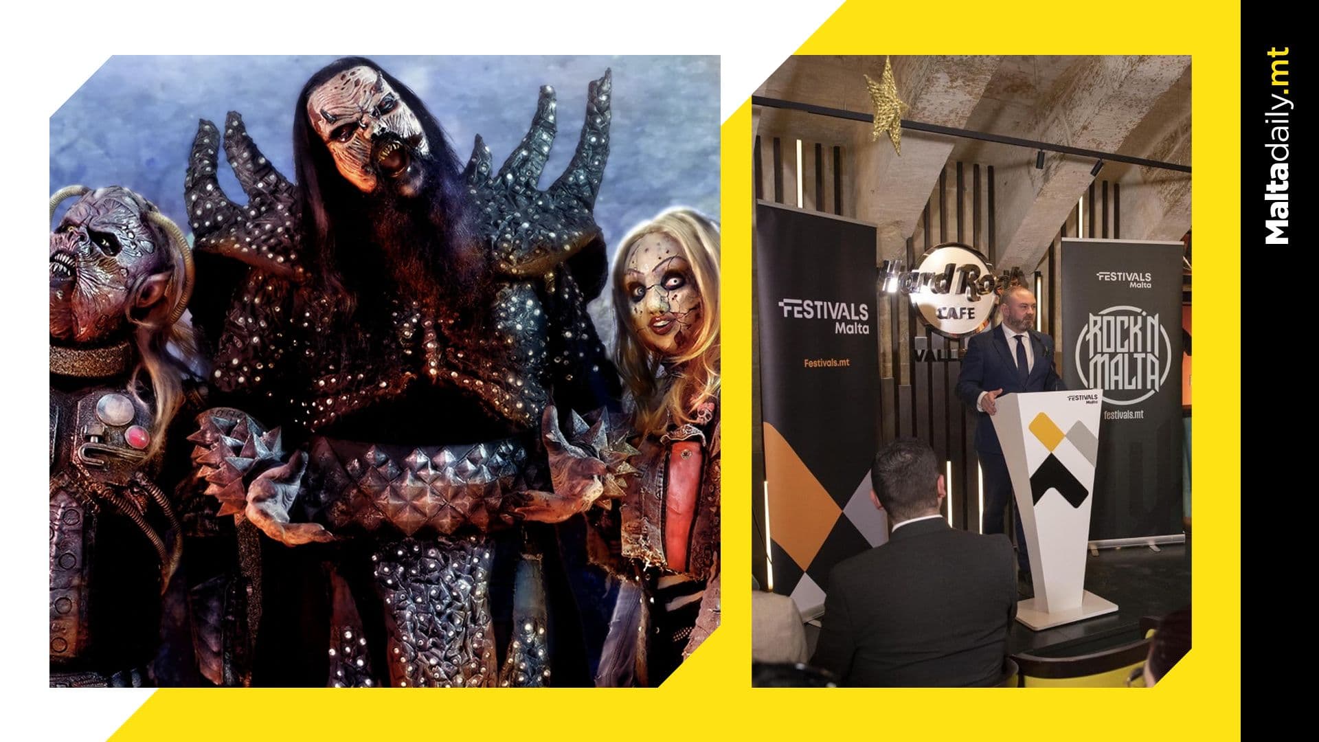 2006 Eurovision winners ‘Lordi’ will be performing in Malta this March