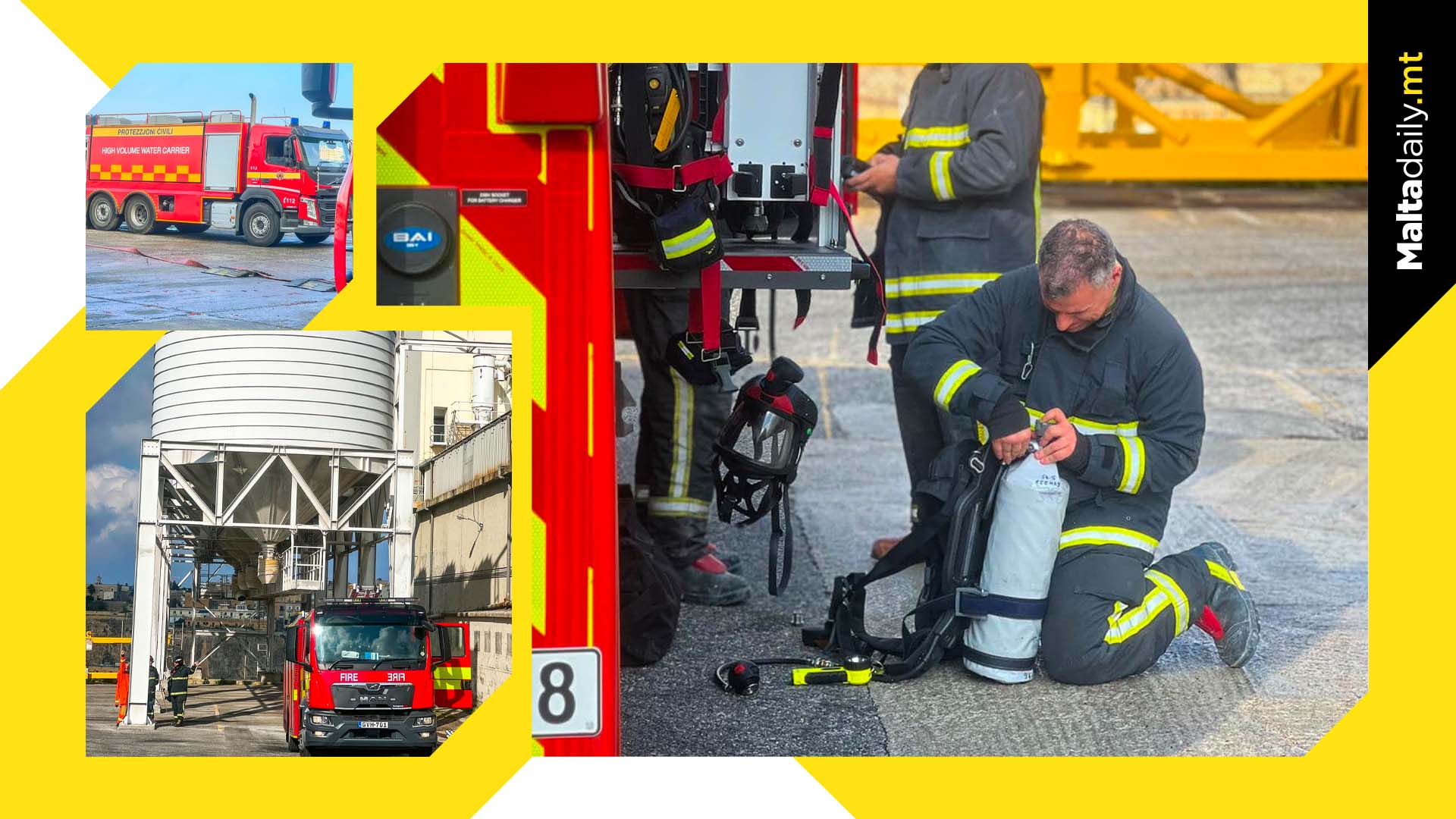 Kordin Grain Terminal fire put out but delicate process ongoing