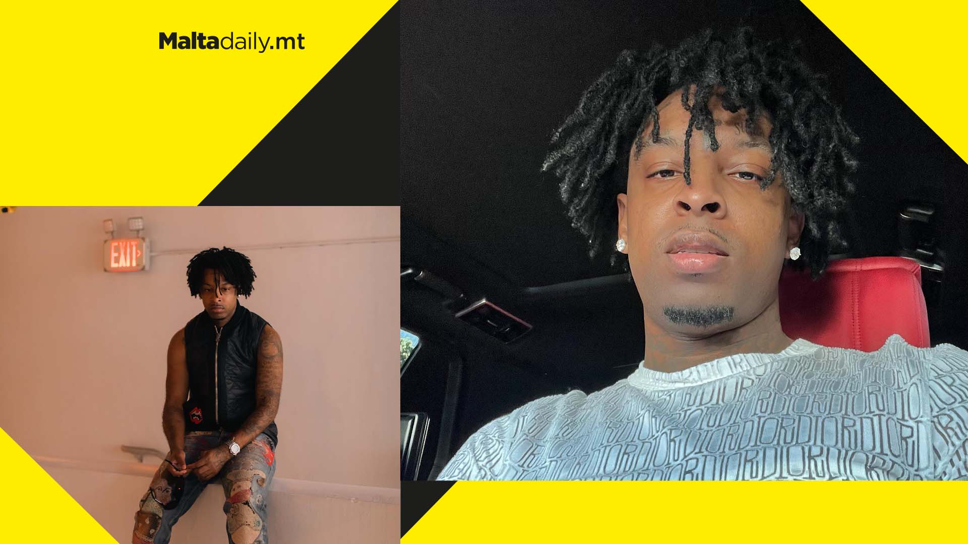 21 Savage wants to be frozen so he can be alive in 2121