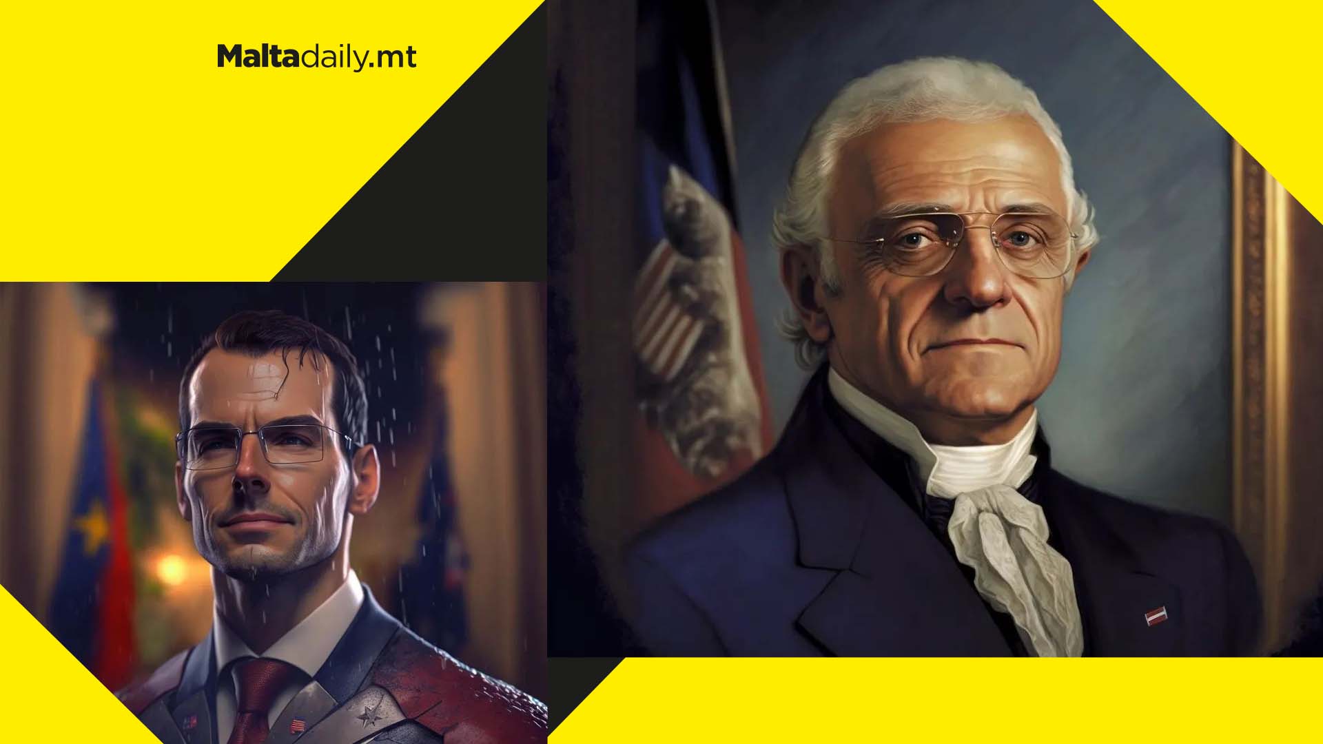 Maltese politicians reimagined by local AI creator