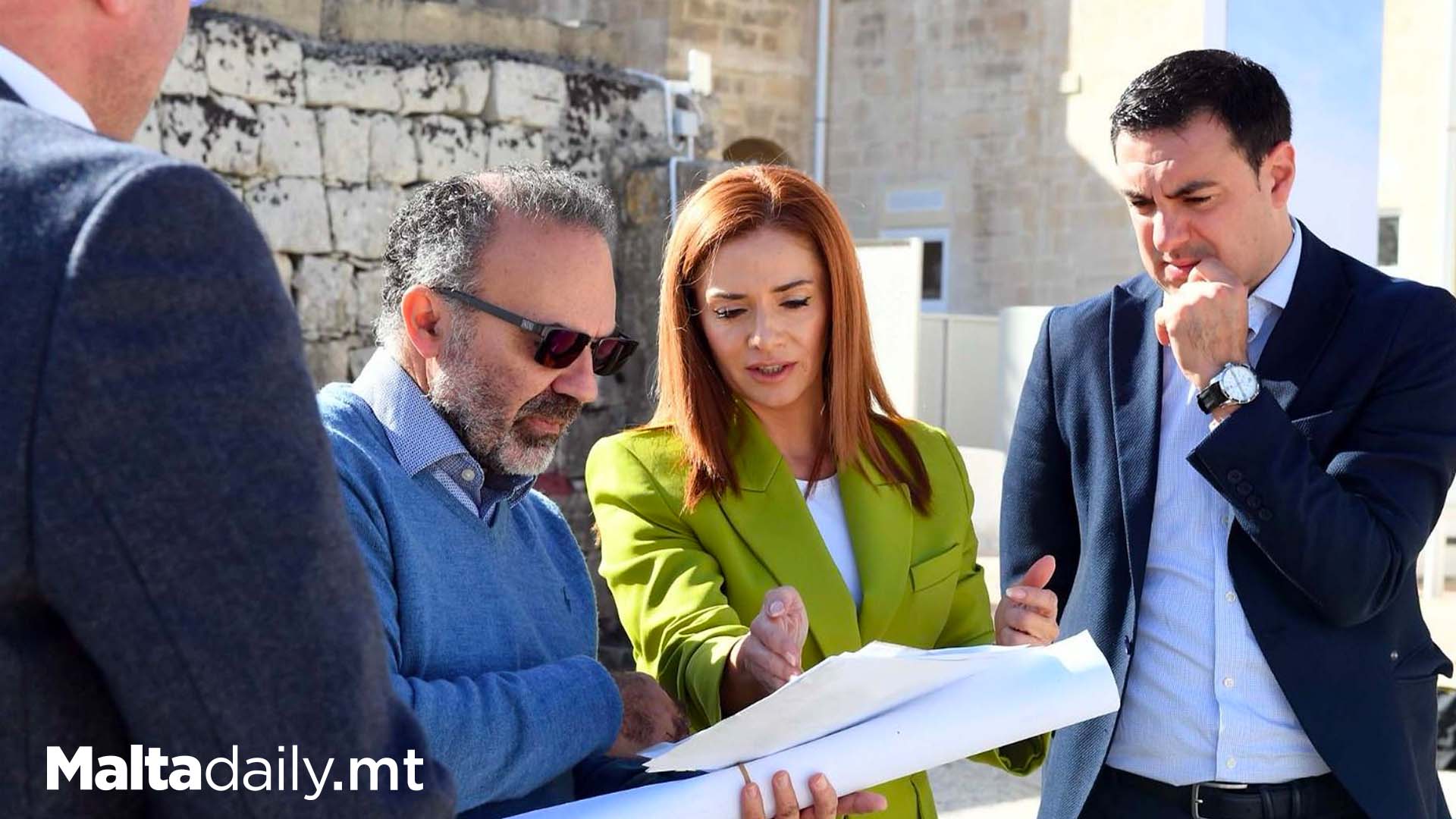 Works Commence On New Garden For Hospice Patients