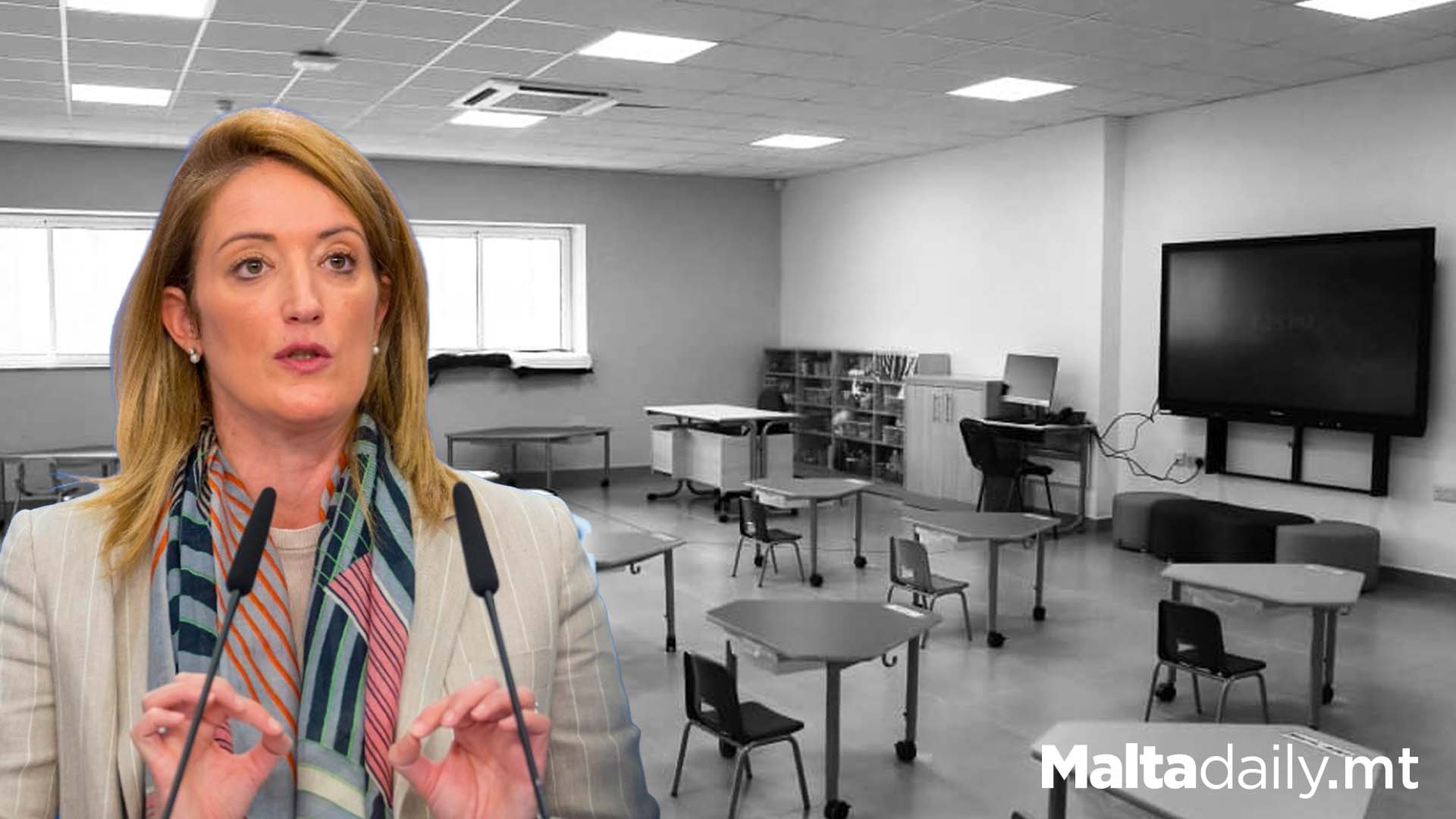 Today Is A Stain On Malta’s Education Says Roberta Metsola
