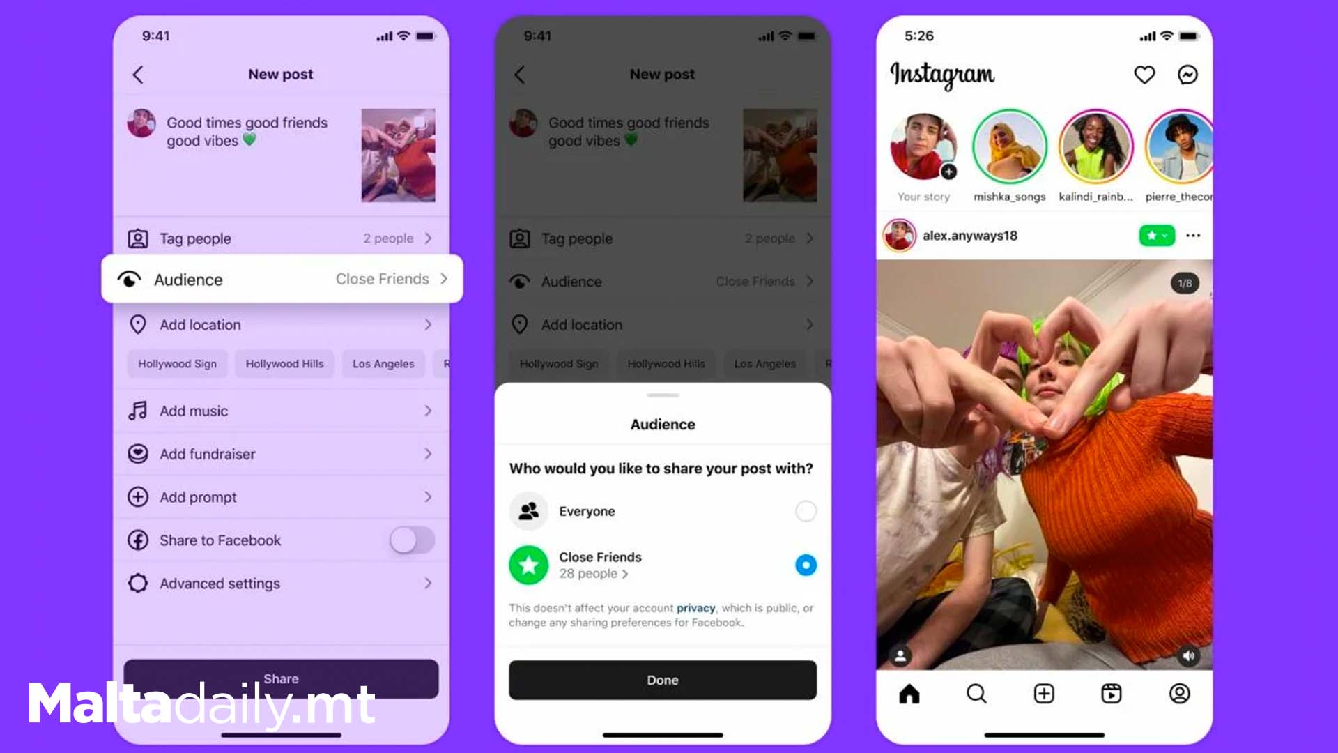 You Can Now Share Reels & Posts With Just Close Friends