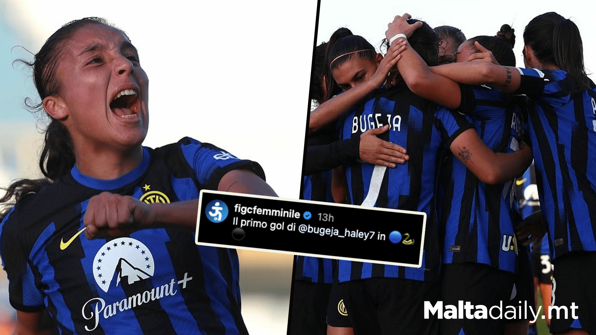Haley Bugeja Scores Her First Goal For Inter
