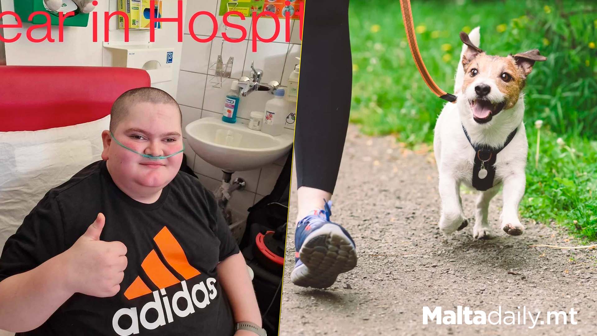 Jake Vella To Mark 1 Year In Hospital With Paw Walk