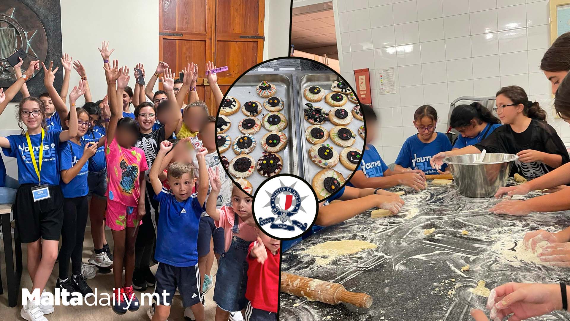 Police Make Halloween Cookies With Kids In Homes