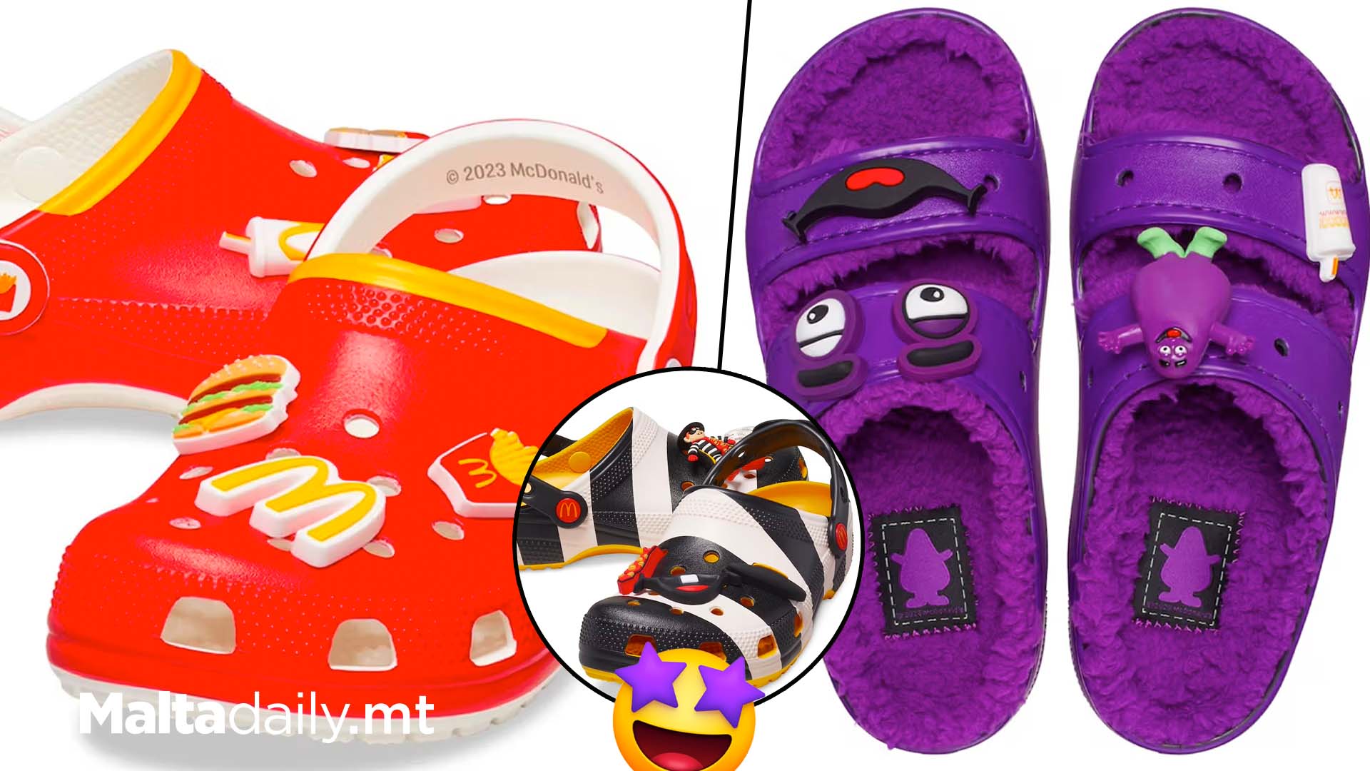 McDonald’s Is Dropping A CROCS Collaboration