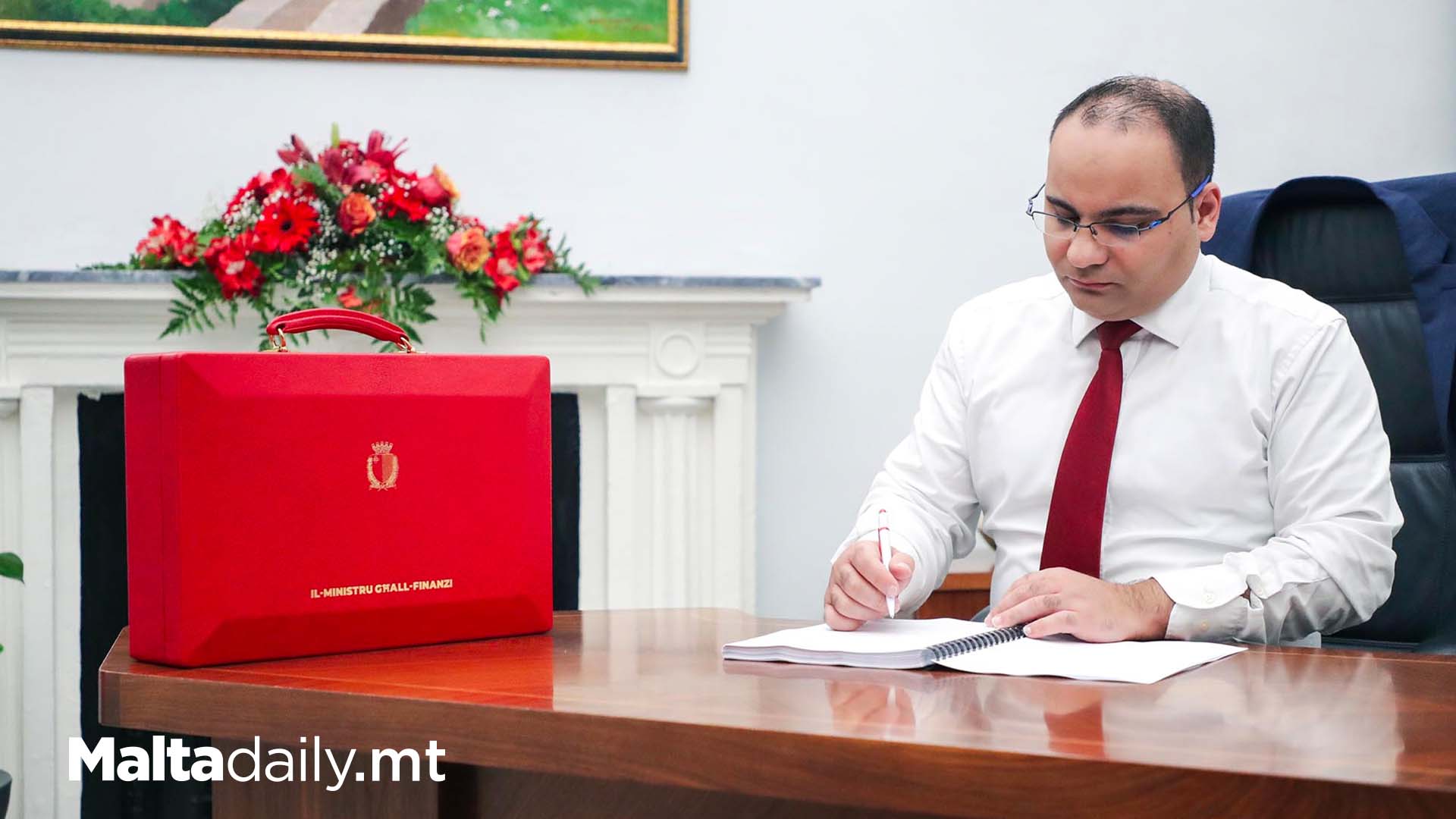 First Official Look At Finance Minister Ahead Of Budget