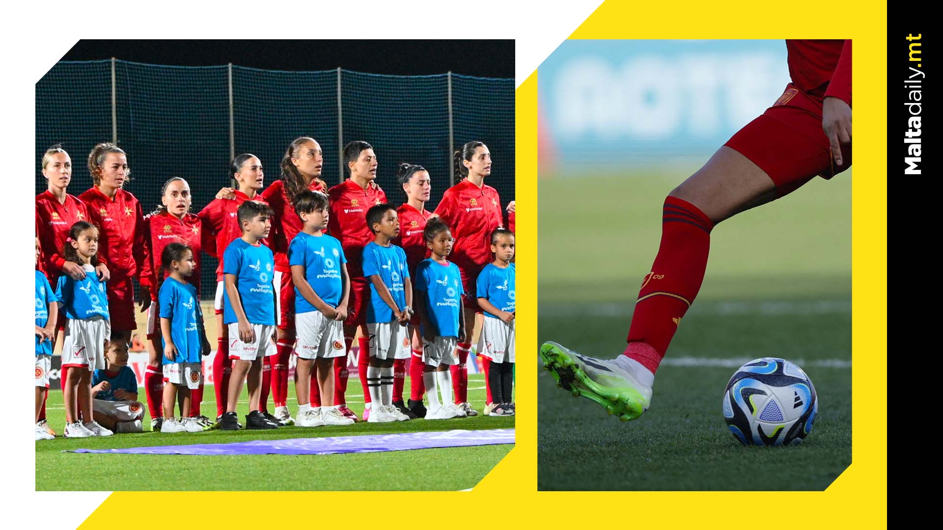 Maternal Support For Malta’s Women Footballers
