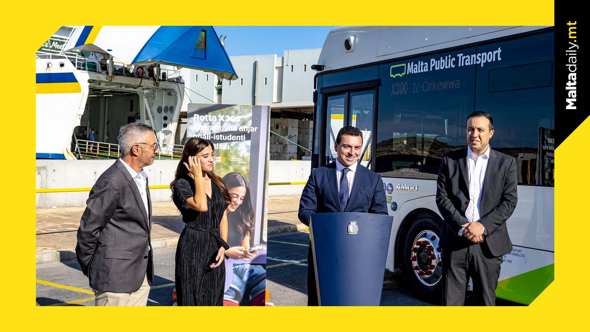 Direct Route Between Ċirkewwa & University Launched