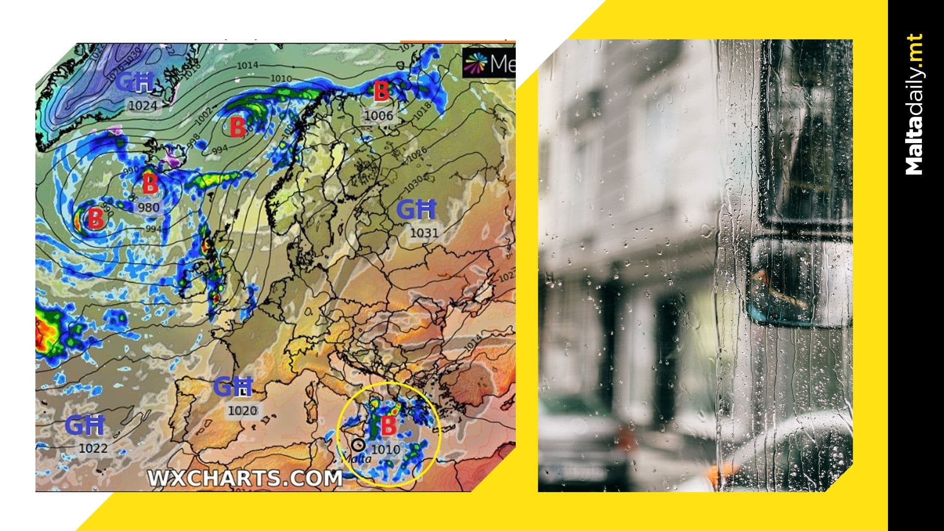 Temperature Drops, Rain & Thunder Forecasted for the Coming Week