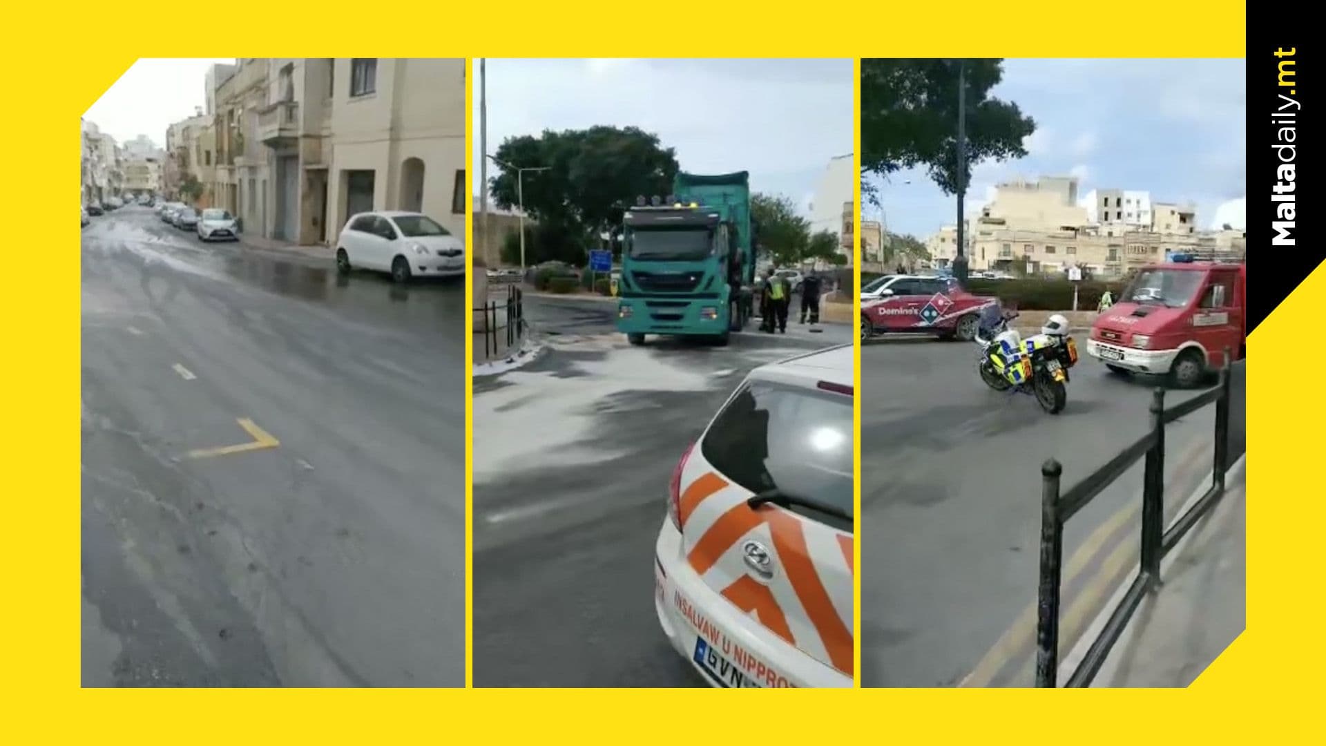 Drivers Urged to Avoid Birkirkara Street After Major Diesel Spill