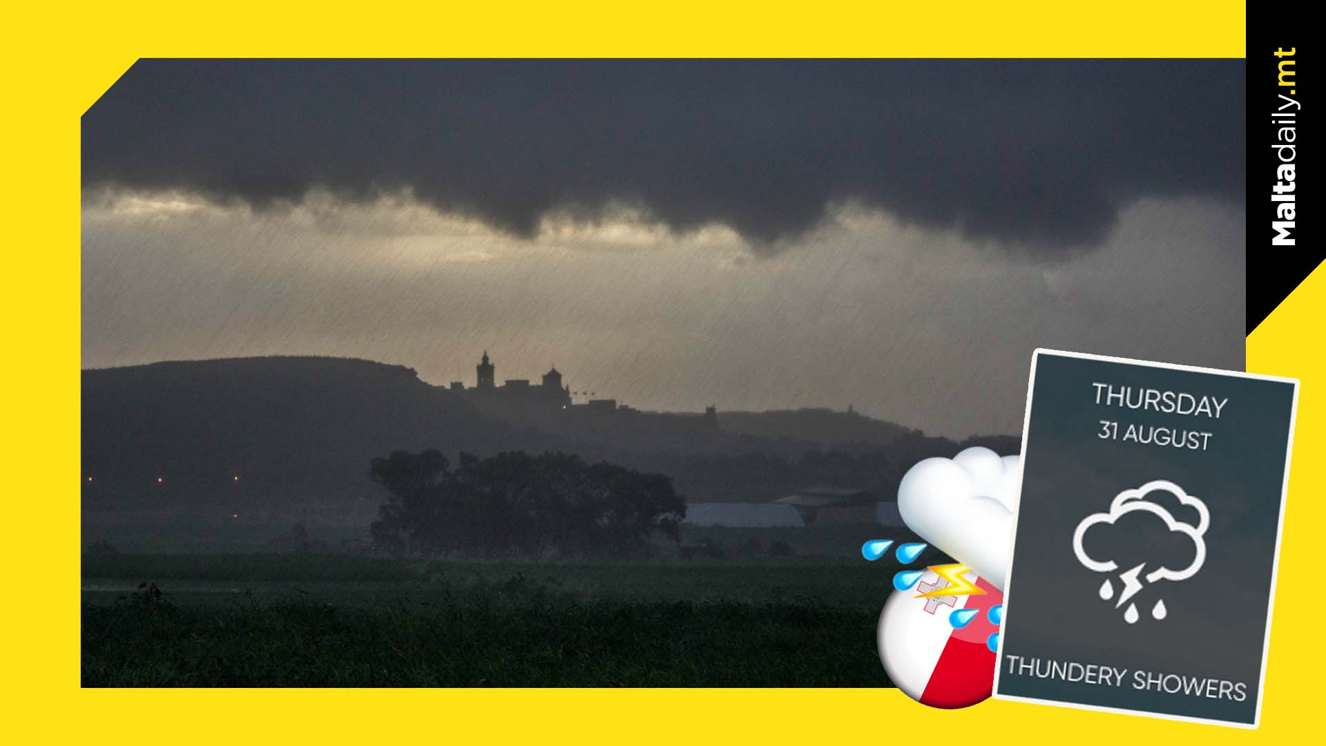 Are You Ready For Thundery Rain Showers?