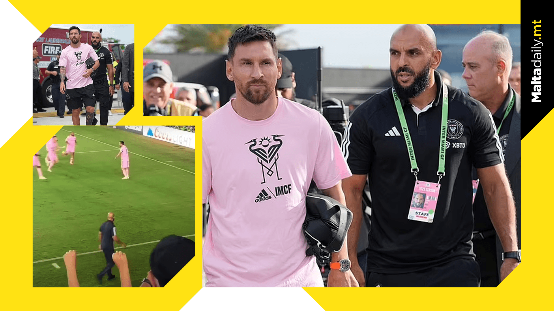 Lionel Messi’s Bodyguard Means Business