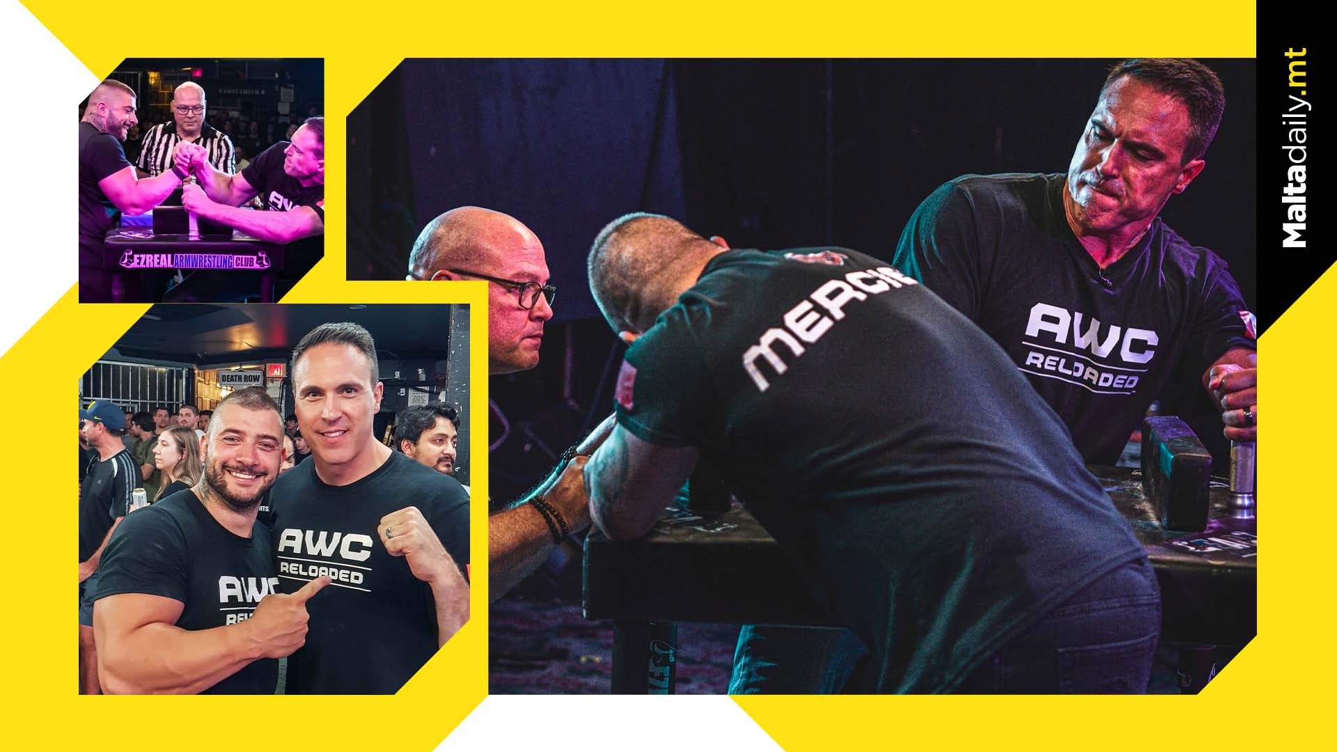 Local Arm Wrestler Represents Malta In Prestigious Canada Event