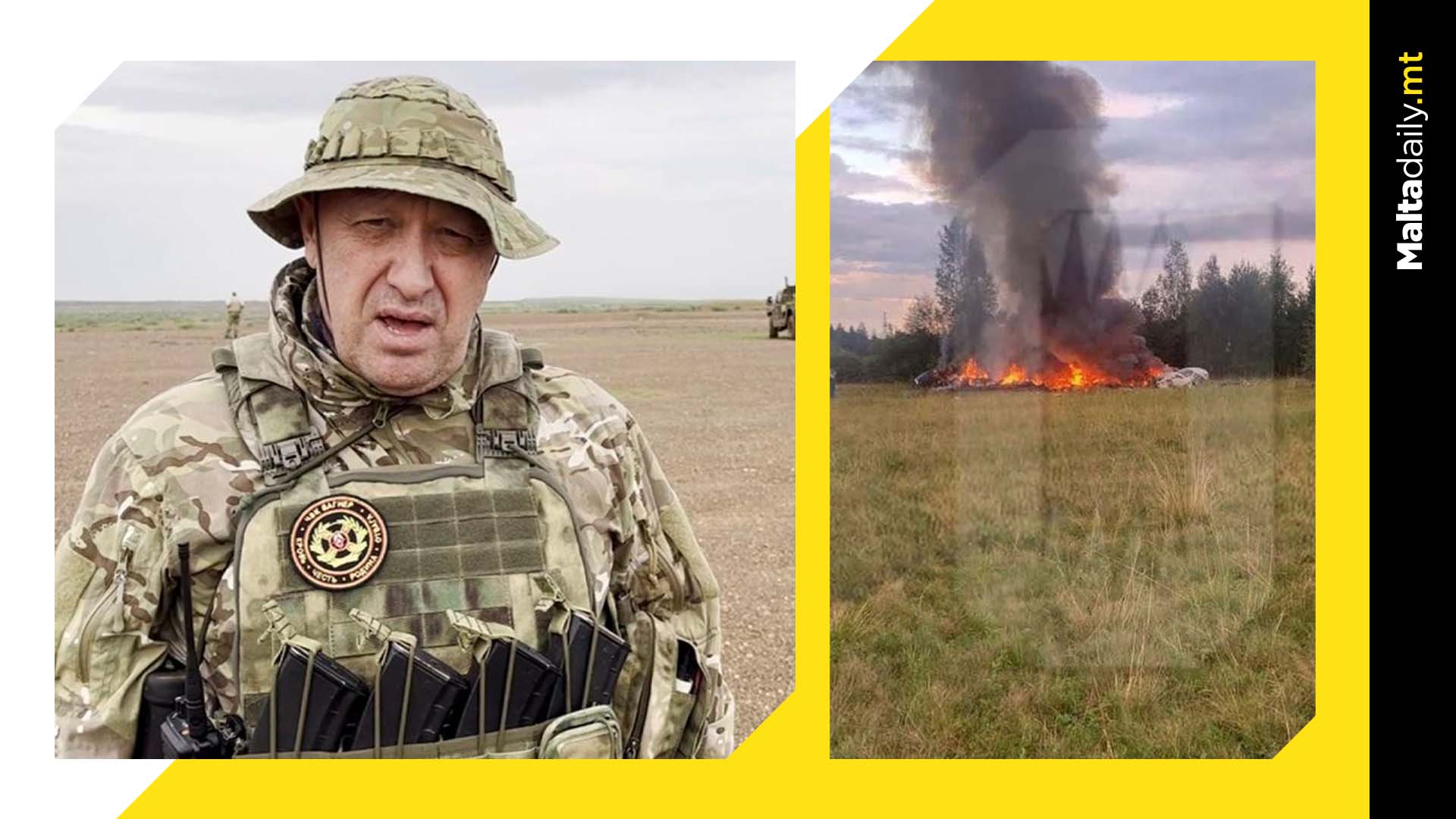 Plane Crash Reportedly Kills Wagner Group Leader Prigozhin
